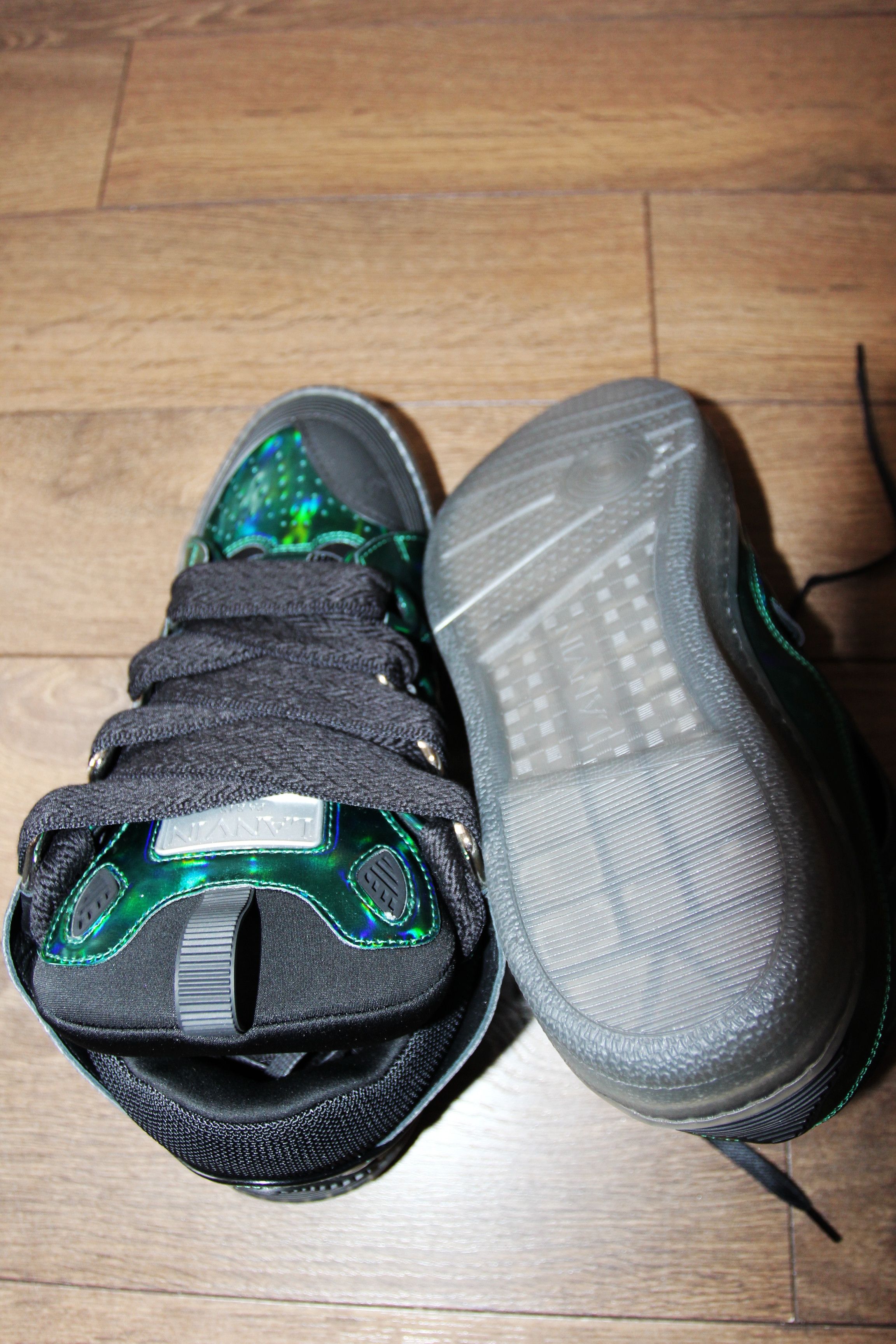 Lanvin BNWT SS23 LANVIN CURB SNEAKERS GREEN 42 Size US 9 / EU 42 - 5 Thumbnail