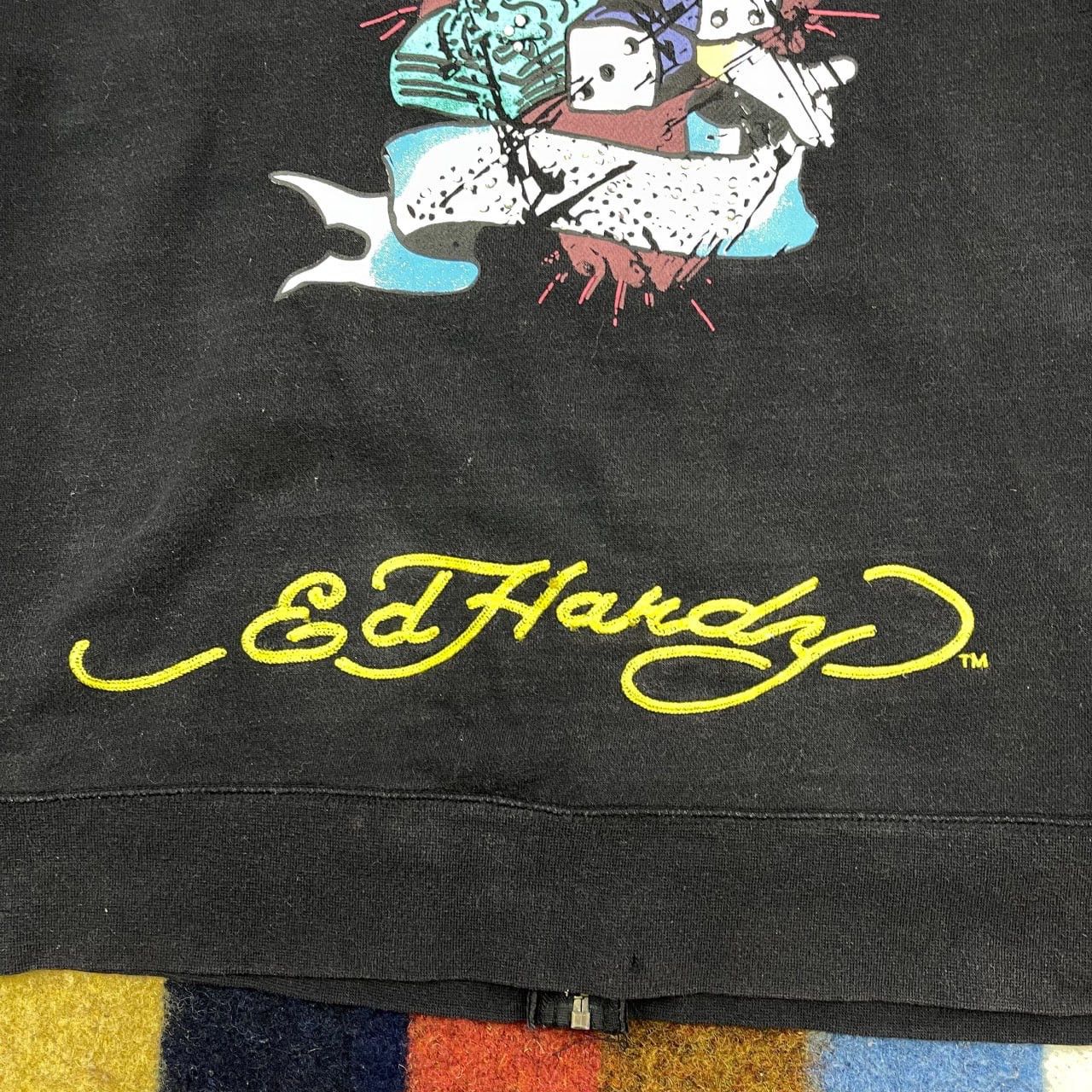 Ed Hardy ED HARDY Zipper Hoodie #1479/AY Size US XL / EU 56 / 4 - 6 Thumbnail