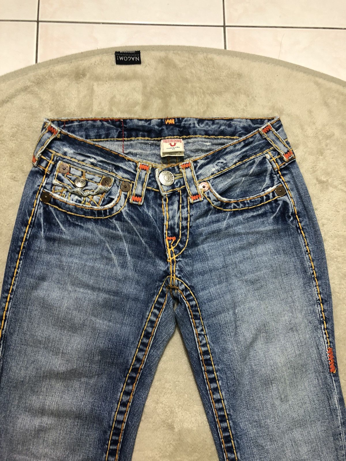 True Religion True Religion Joey Super T Denim Size US 30 / EU 46 - 6 Thumbnail