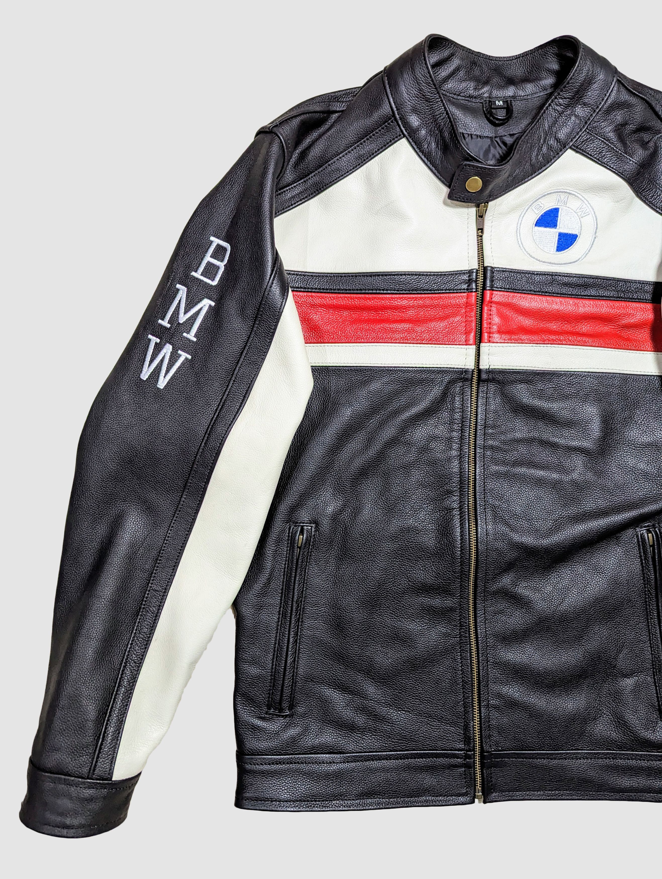 BMW 🔥 BMW LEATHER JACKET RARE STREETWEAR Size US L / EU 52-54 / 3 - 3 Thumbnail