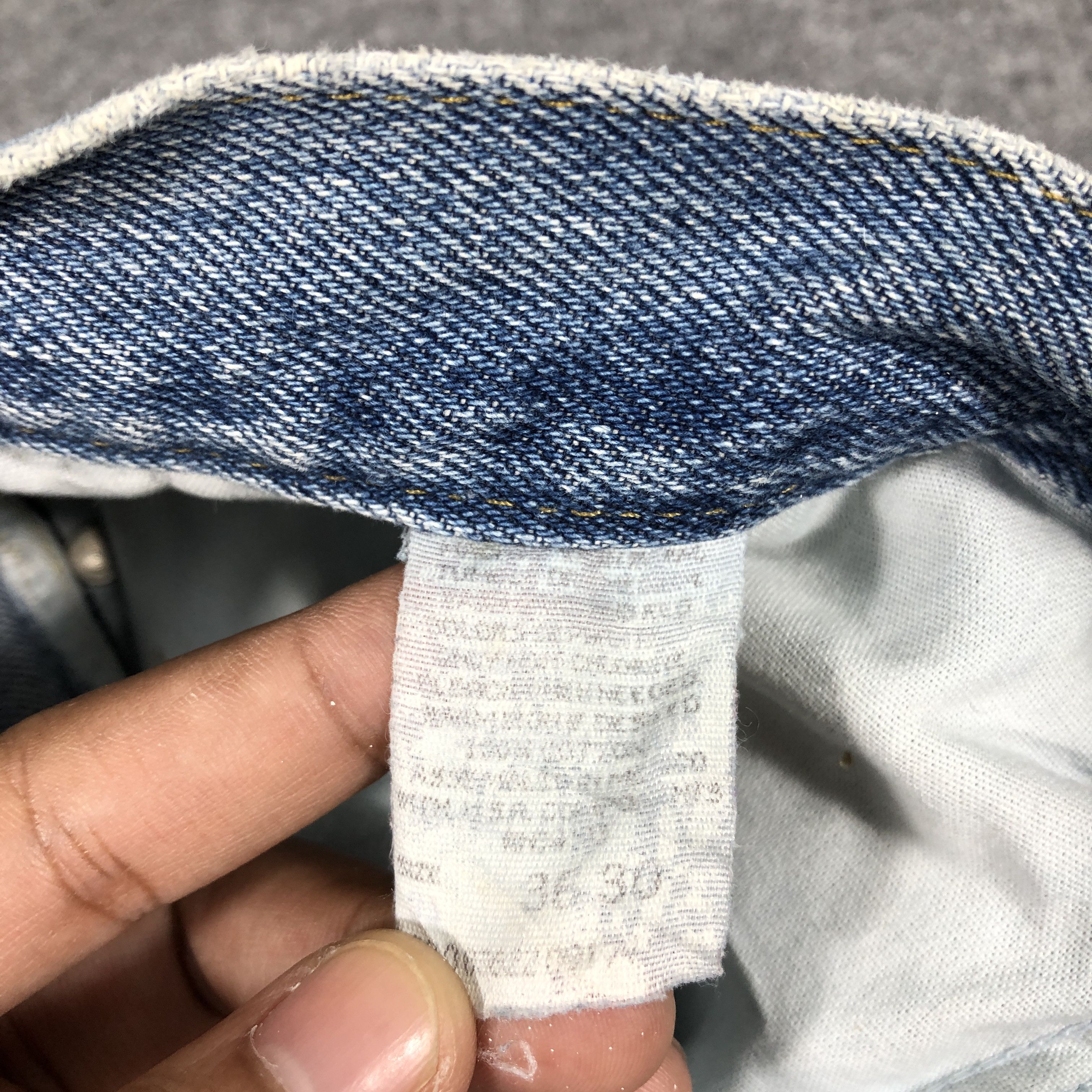 Lee × Vintage Vintage Lee Jeans Dirty L840 Size US 36 / EU 52 - 8 Thumbnail