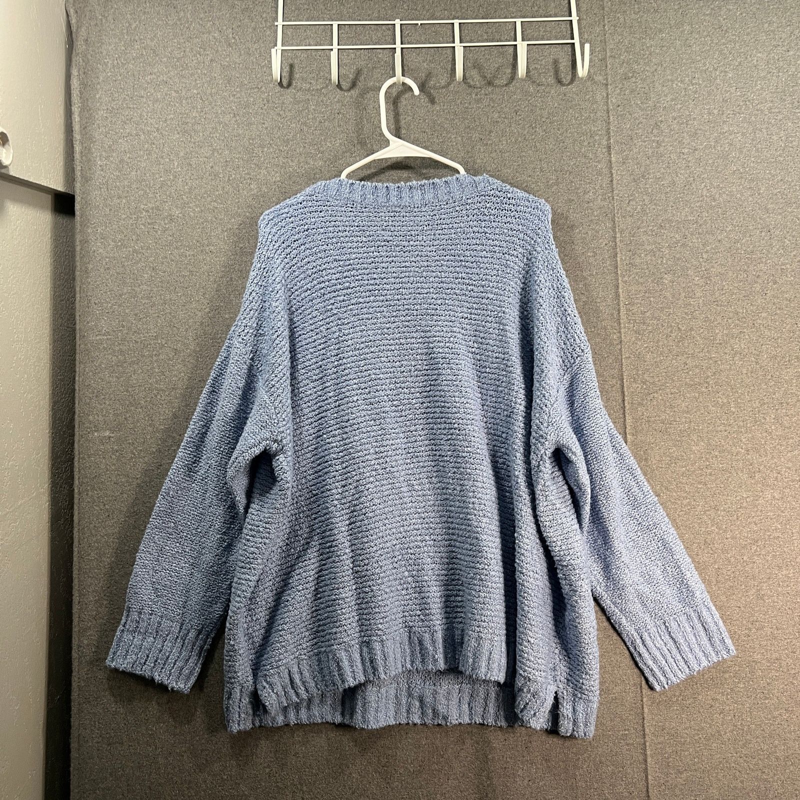Other Encore by Idina Menzel Boucle Bateau Open Stitch Sweater Size XL / US 12-14 / IT 48-50 - 2 Thumbnail