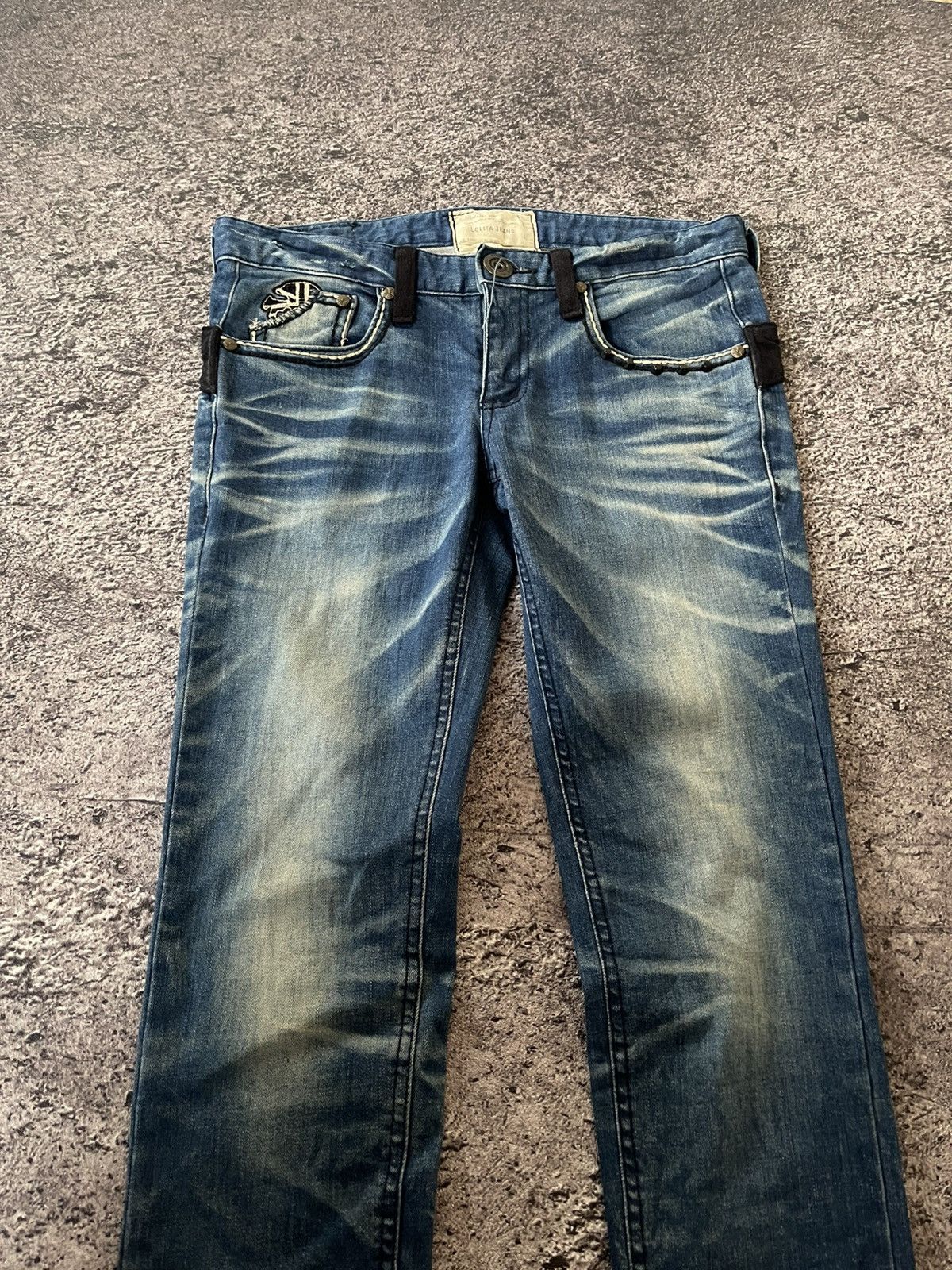 Japanese Brand Lolita skull ifsixwasnine poem skinny jeans Size 28" / US 6 / IT 42 - 8 Thumbnail