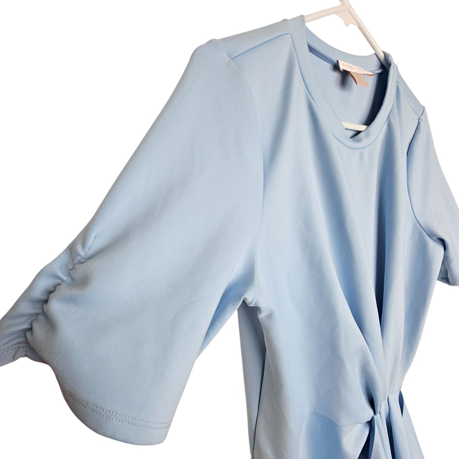 Rachel Antonoff Rachel Parcell Womens Draped Interlock Mini Dress Mini Sz XL Size XL / US 12-14 / IT 48-50 - 5 Thumbnail