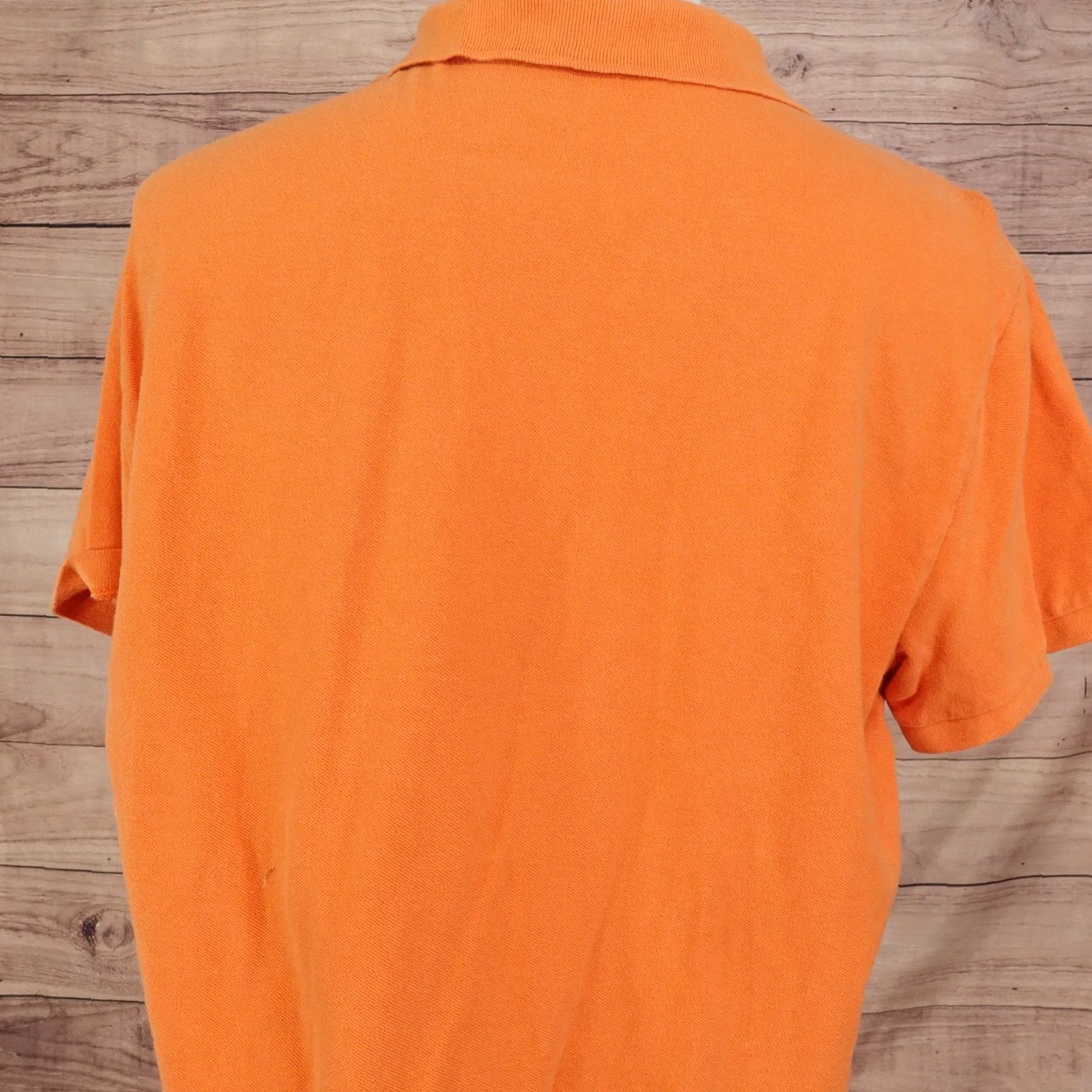 Gap Gap Polo Shirt Mens XL Orange Classic Fit Short Sleeve Cotton T2 Size US XL / EU 56 / 4 - 5 Thumbnail