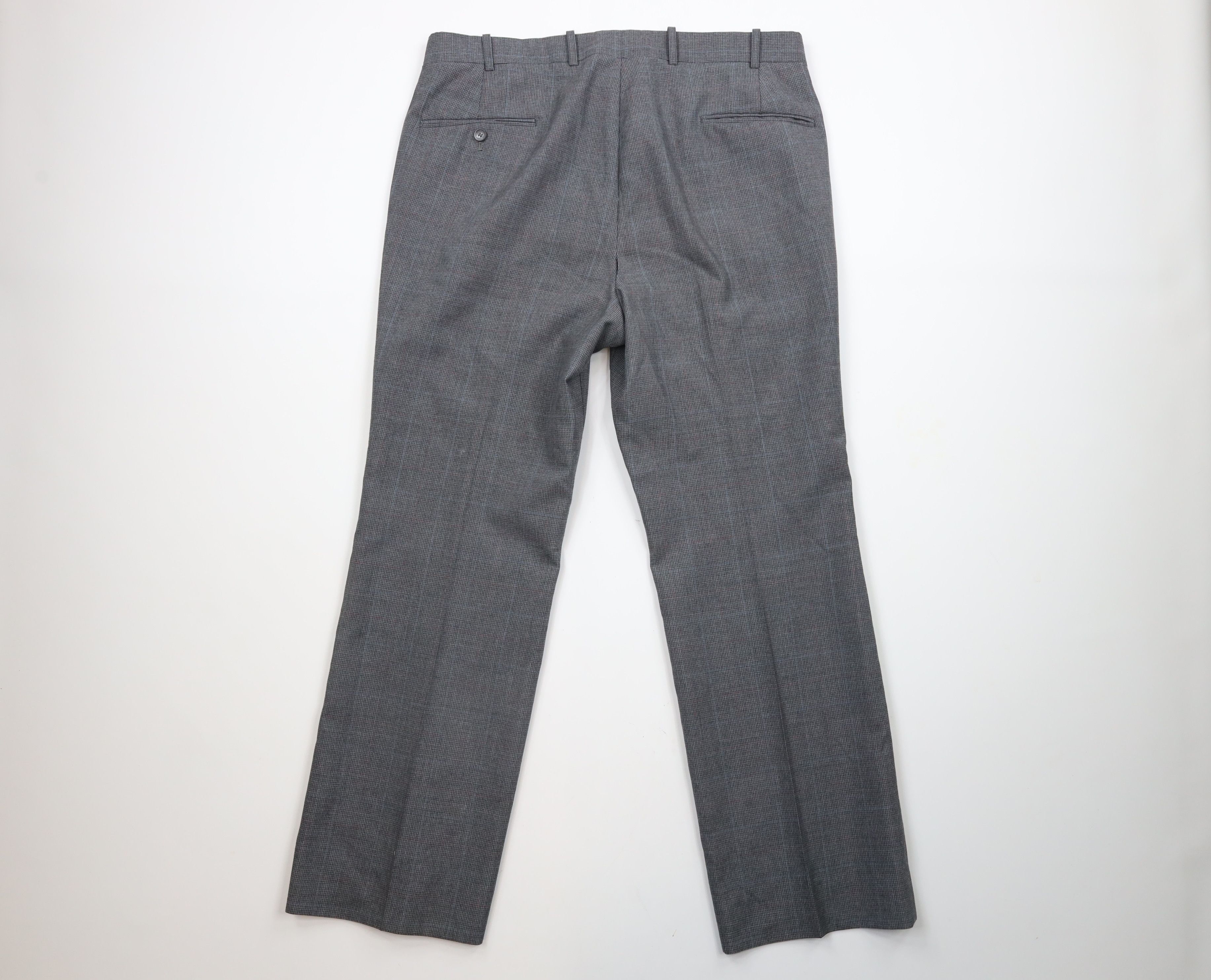 Vintage Vintage 70s Streetwear Houndstooth Bell Bottoms Pants USA Size US 36 / EU 52 - 8 Thumbnail