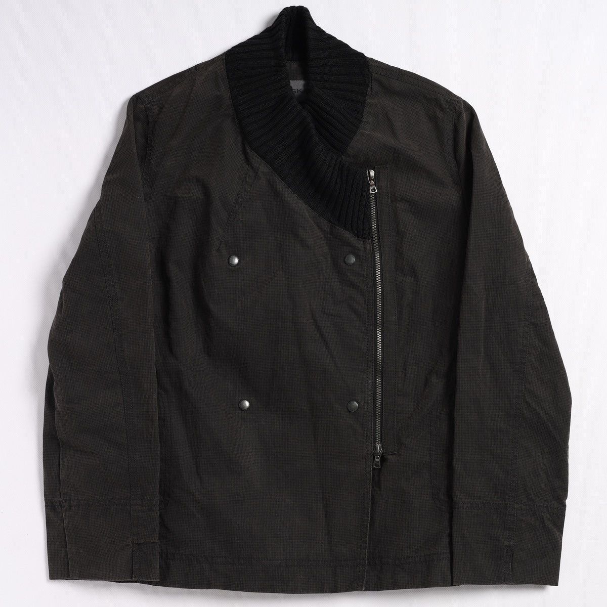 OSKA Oska Waxed Biker Jacket Zip Dark Avantgarde wax Size M / US 6-8 / IT 42-44 - 6 Thumbnail