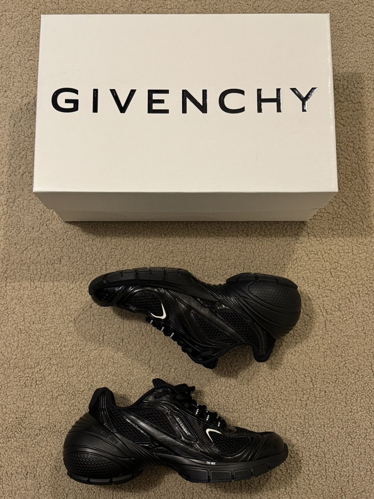 Designer × Givenchy Givenchy TK-MX Runner - Black/Black Size US 8 / EU 41 - 1 Thumbnail