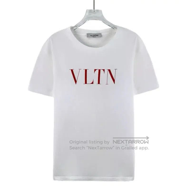 Valentino Valentino Men's White Cotton T-Shirt with Logo . Size US XS / EU 42 / 0 - 1 Thumbnail