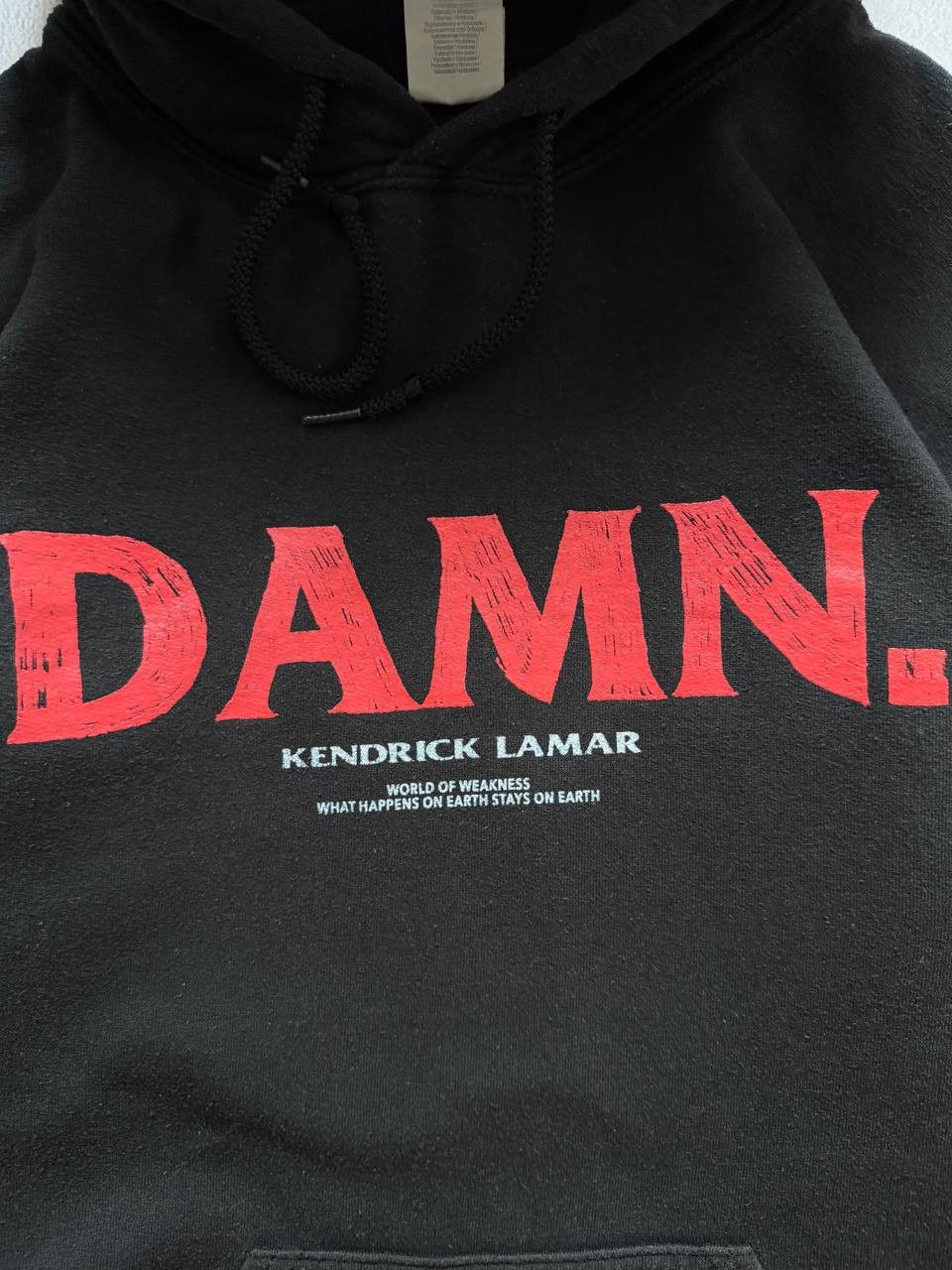 Kendrick Lamar Kendrick Lamar DAMN Vintage Hoodie Size US S / EU 44-46 / 1 - 7 Thumbnail