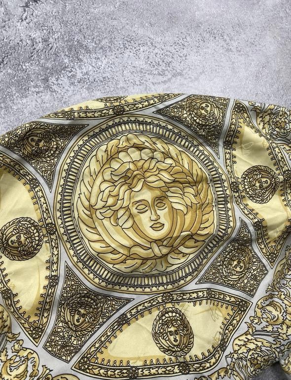 Pierre Balmain PIERRE BALMAIN Monogram 100% Seta Silk Scarf Size ONE SIZE - 4 Thumbnail