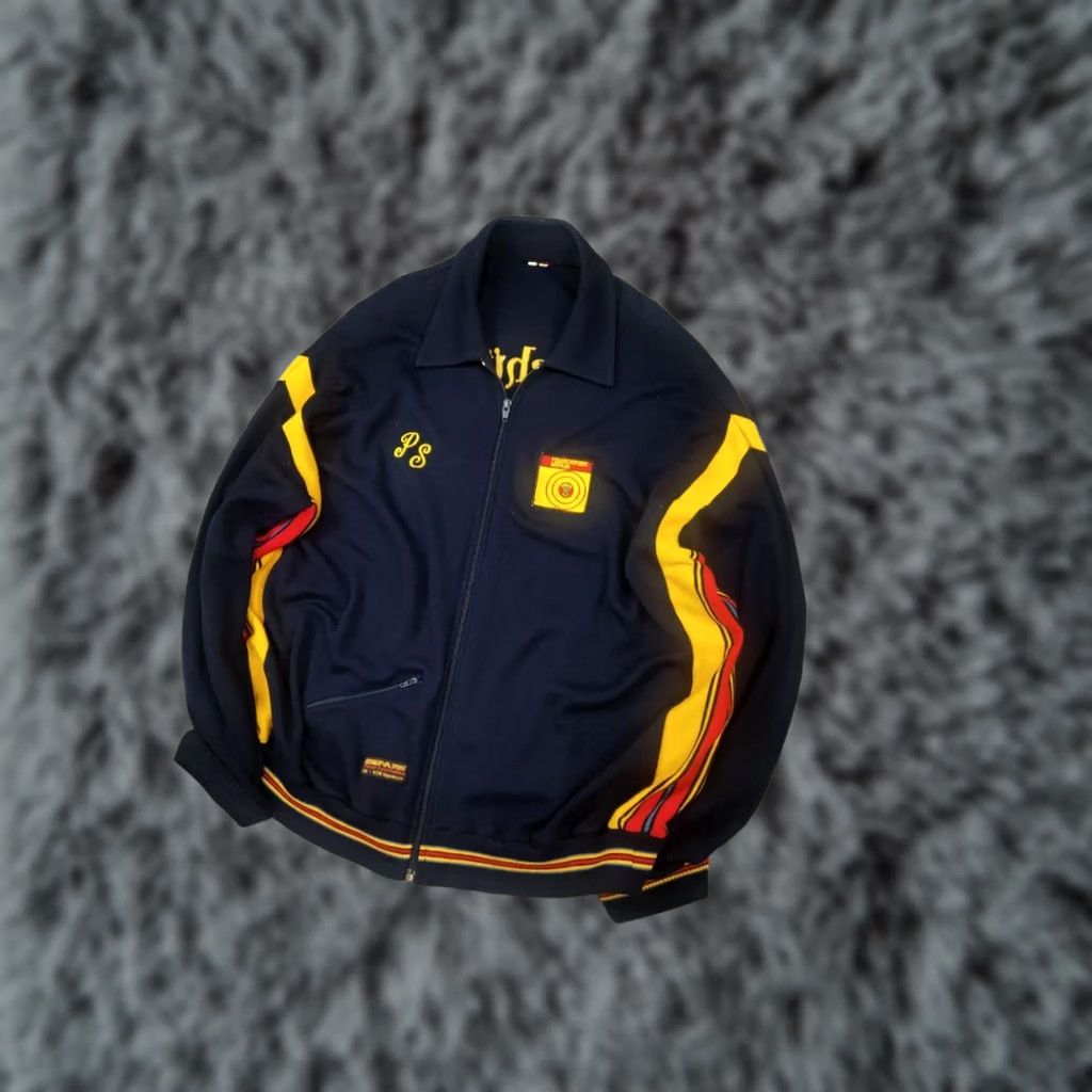 Vintage VINTAGE Befa Track jacket Wool Embroidered Blue 70s FFA Feldschützen Mohlin Wool Embroidered logo, Size L, Casual, Vintage 70s, United States Mens Size US L / EU 52-54 / 3 - 1 Thumbnail