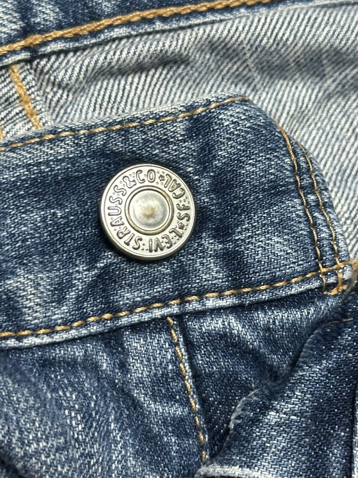 Levi's Levis 501 Vintage Distressed Straight Jean Faded Wash Size US 32 / EU 48 - 11 Thumbnail