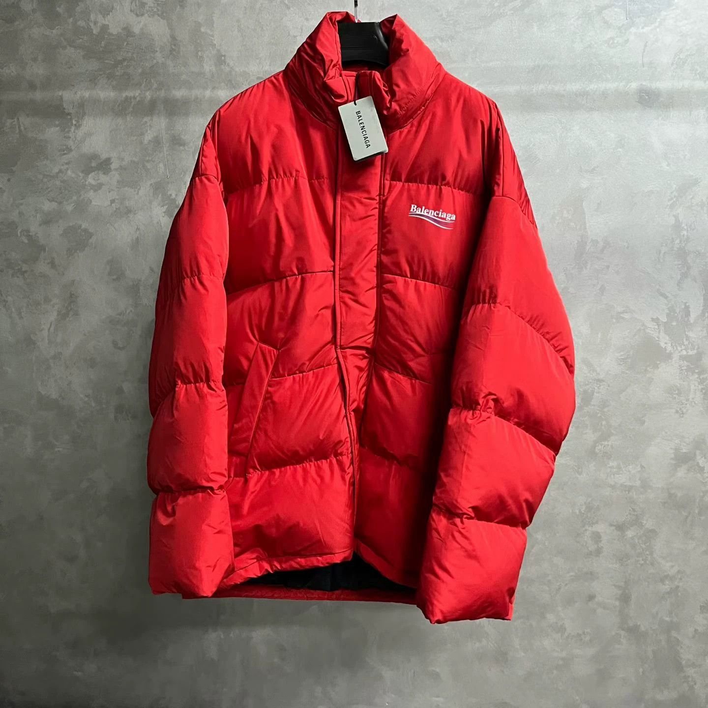 Balenciaga Balenciaga Printed Red Hoodie 54 Men Size US XXL / EU 58 / 5 - 1 Thumbnail