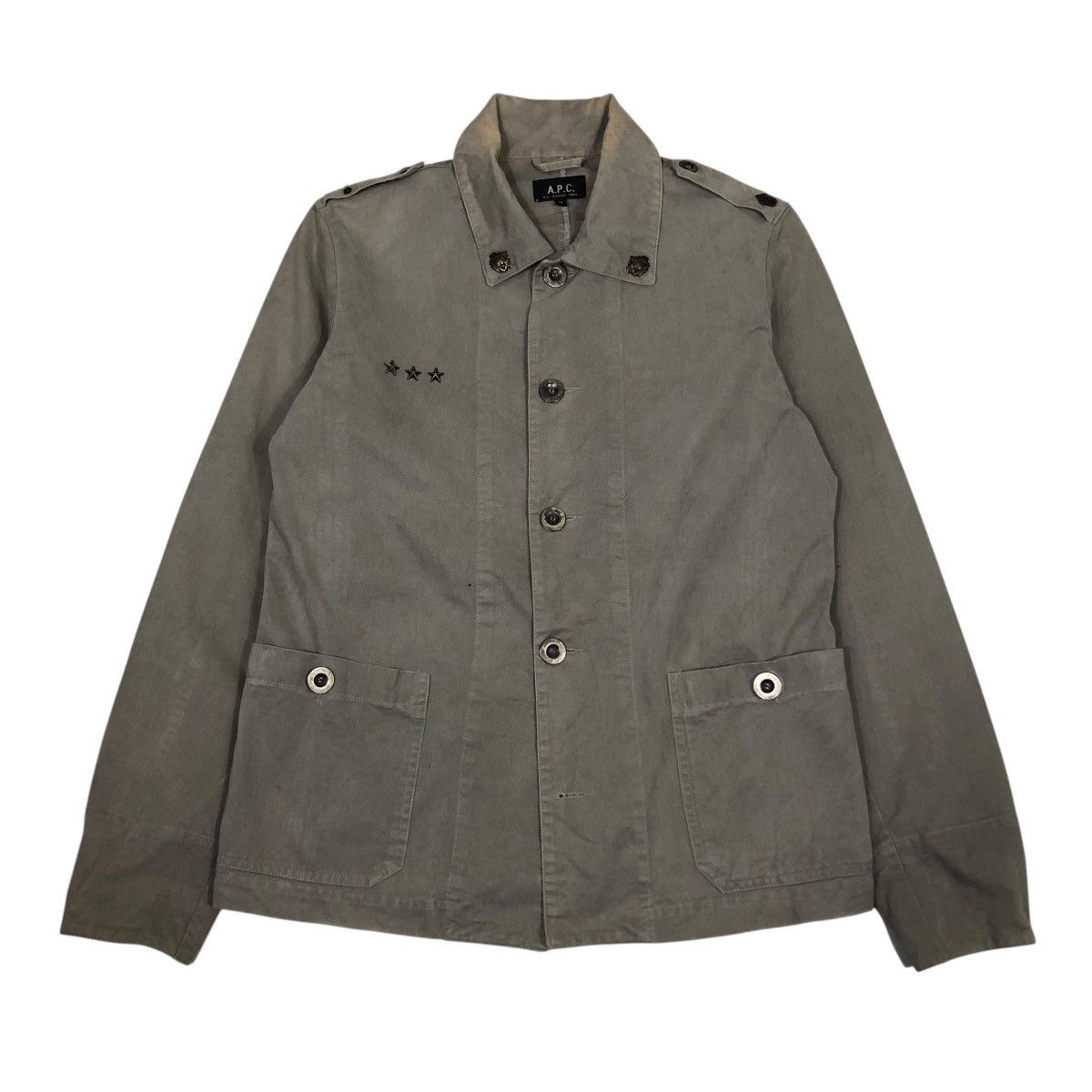 A.P.C. 🔥VINTAGE CHORE WORK JACKET A.P.C MILITARY ISSEY MIYAKE Size US M / EU 48-50 / 2 - 1 Thumbnail