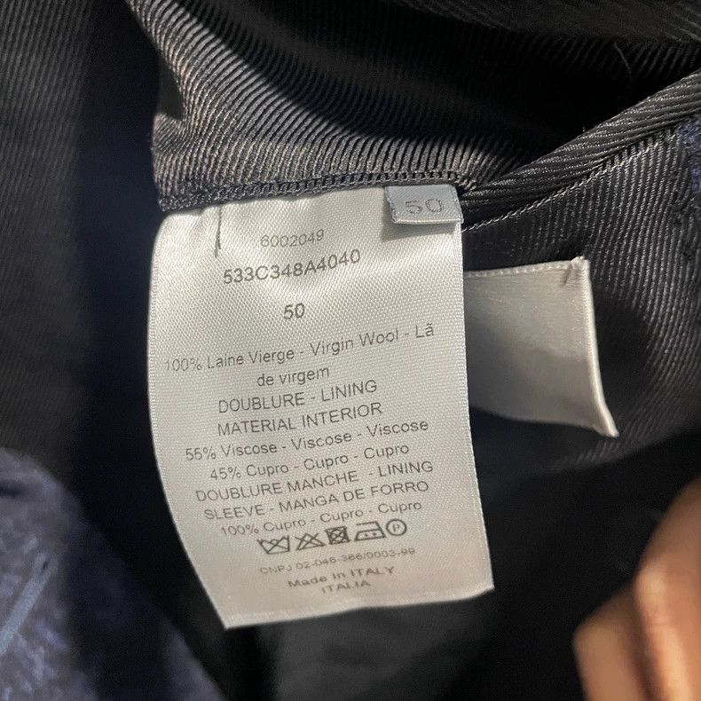 Dior Dior Dark blue cashmere coat 2501-Nextarrow Size US M / EU 48-50 / 2 - 5 Thumbnail