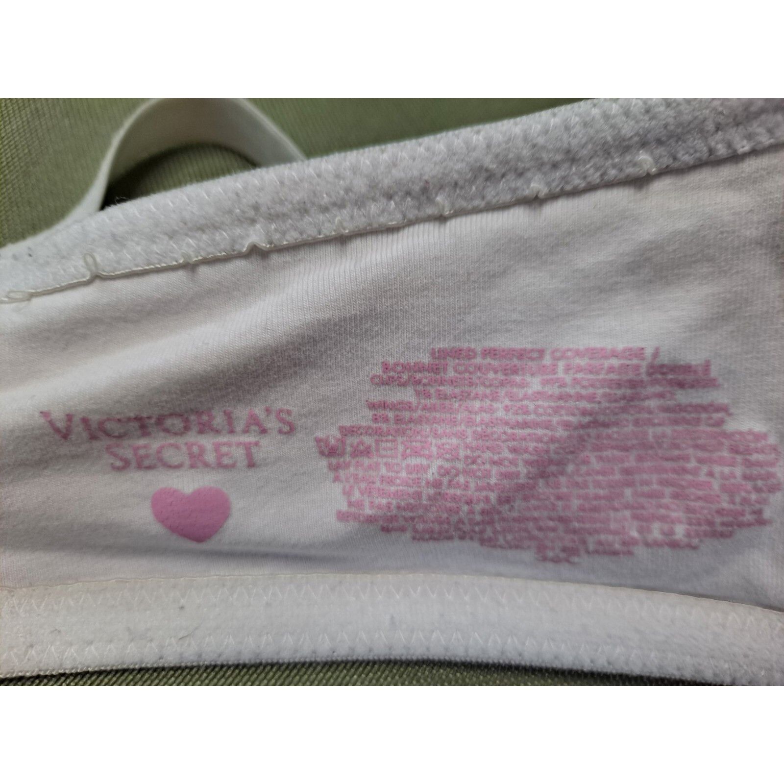 Victoria's Secret Victoria's Secret Lined Perfect Coverage Bra 36C Size ONE SIZE - 5 Thumbnail