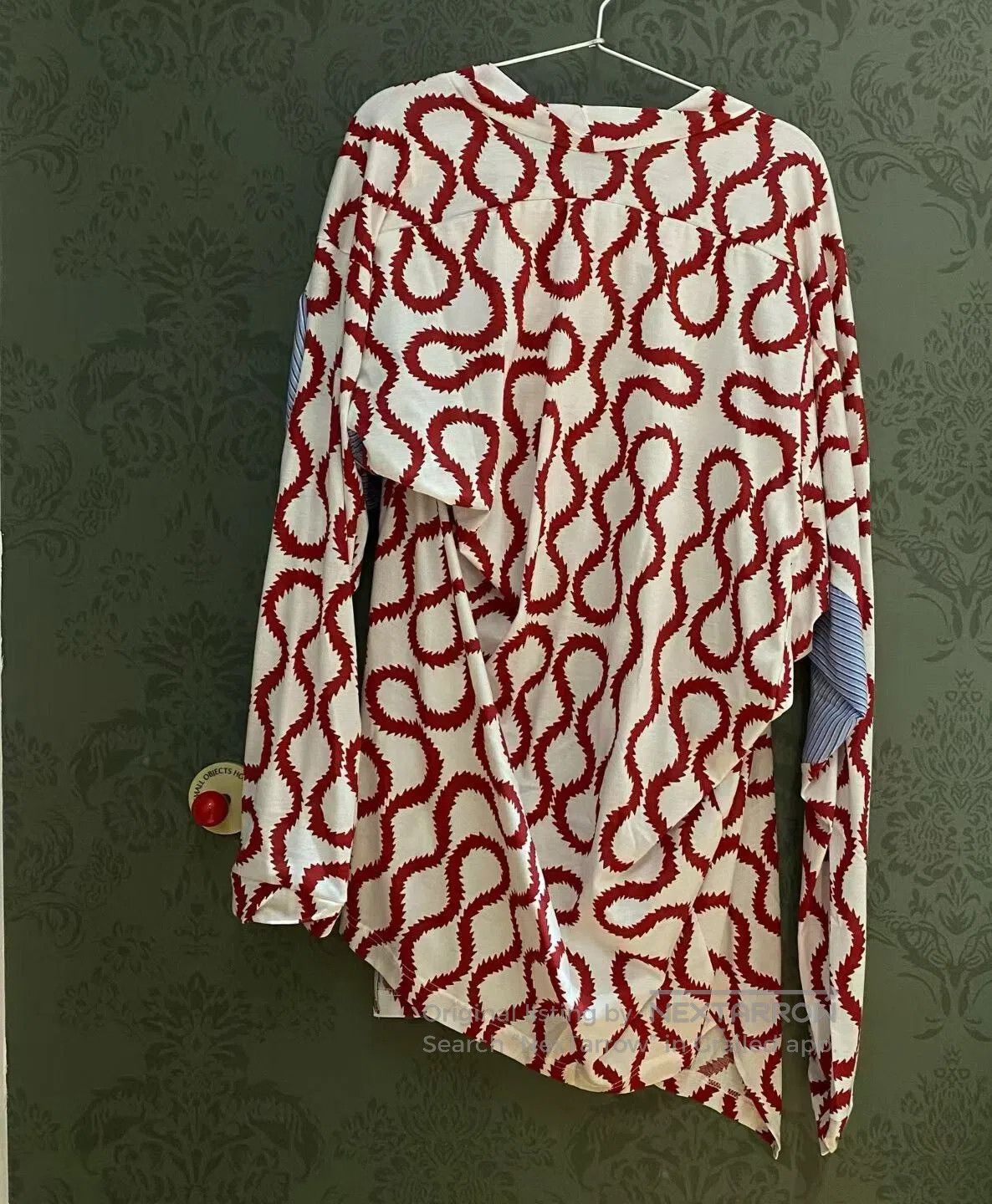 Vivienne Westwood vivienne westwood red white long sleeve tee. Size XL / US 12-14 / IT 48-50 - 2 Thumbnail