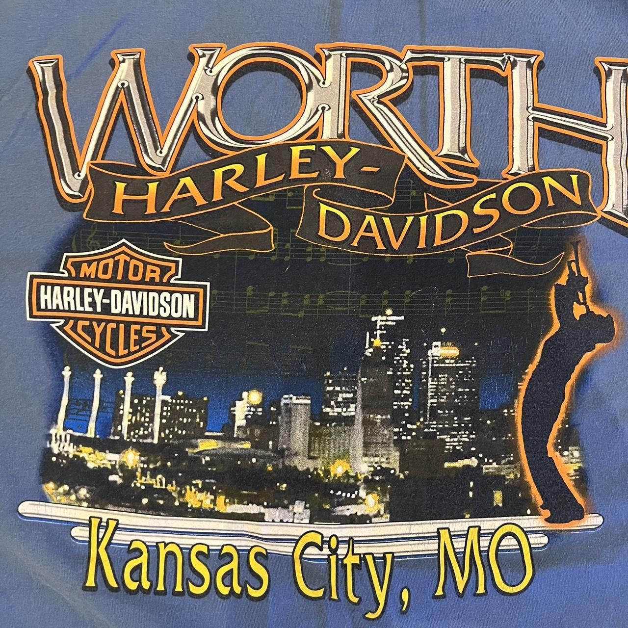 Harley Davidson × Vintage Harley Davidson Biker T Shirt Size US XL / EU 56 / 4 - 2 Thumbnail