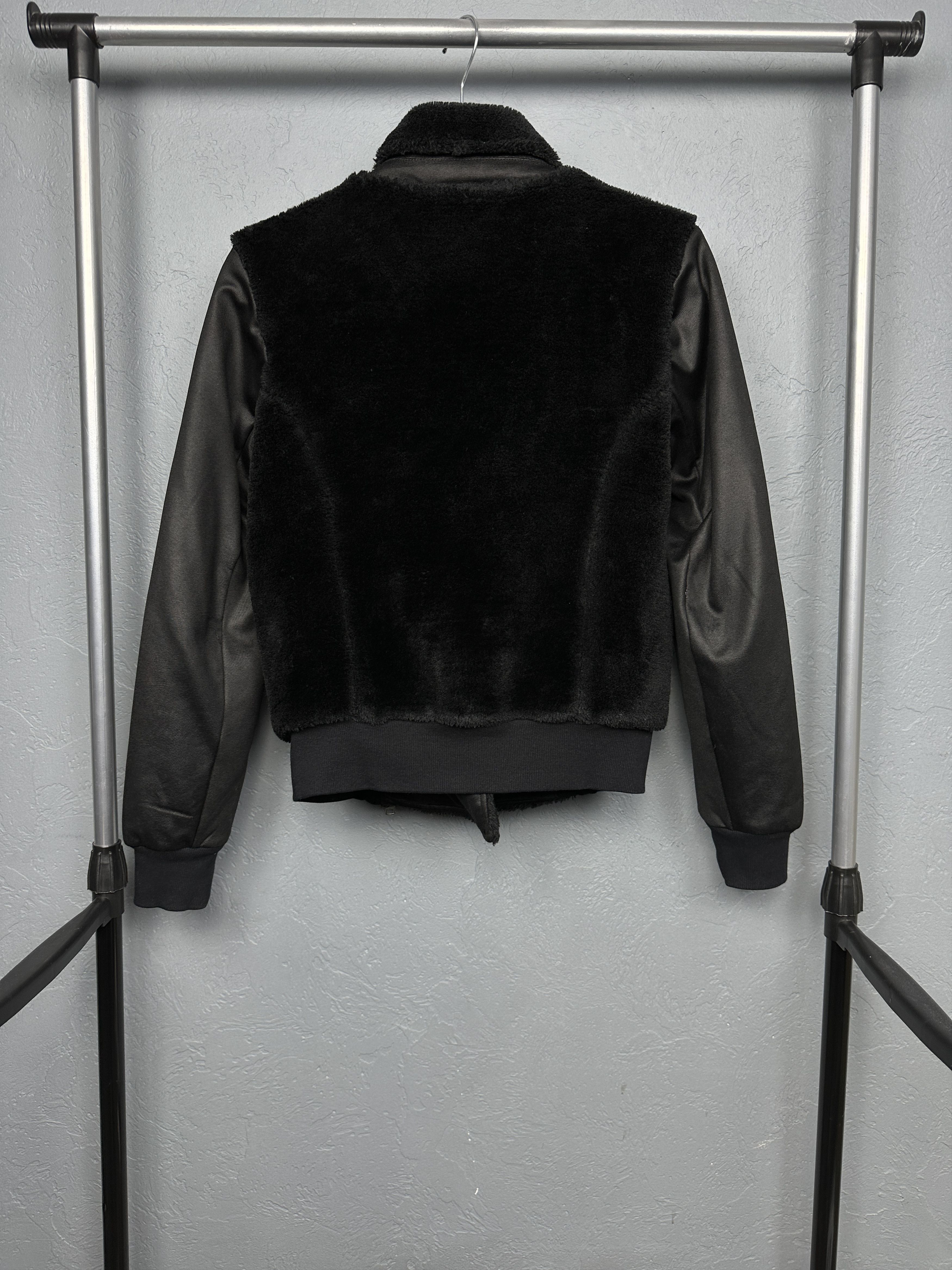 Armani Exchange Armani Exchange Womens Eco-Fur Rider Jacket Size S / US 4 / IT 40 - 6 Thumbnail