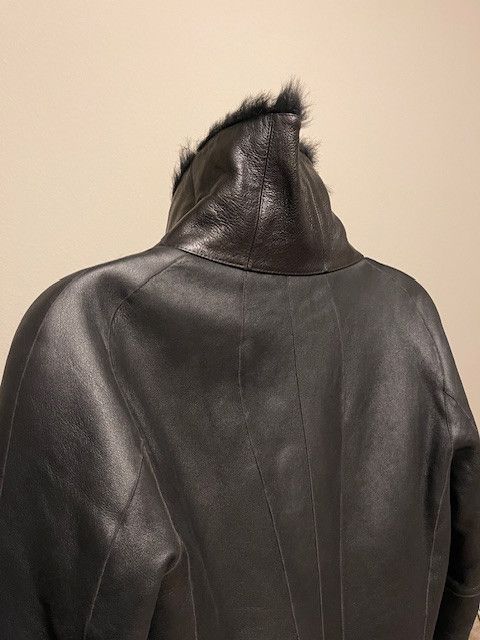 Inaisce Inaisce Leather Long Coat 100% Lambskin Long-Hair Shearling Size US XL / EU 56 / 4 - 12 Thumbnail