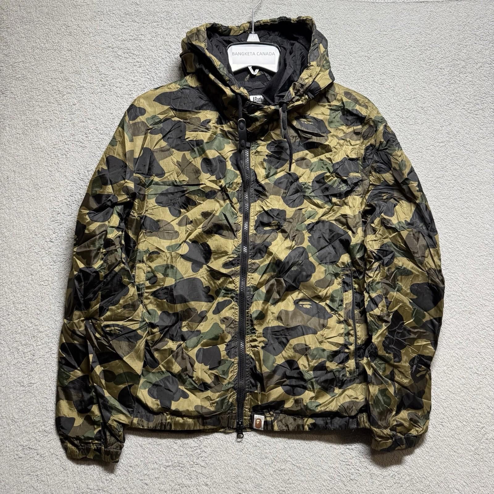 Other A Bathing Ape BAPE Camo Zip Jacket L Men’s Size US 34 / EU 50 - 1 Thumbnail