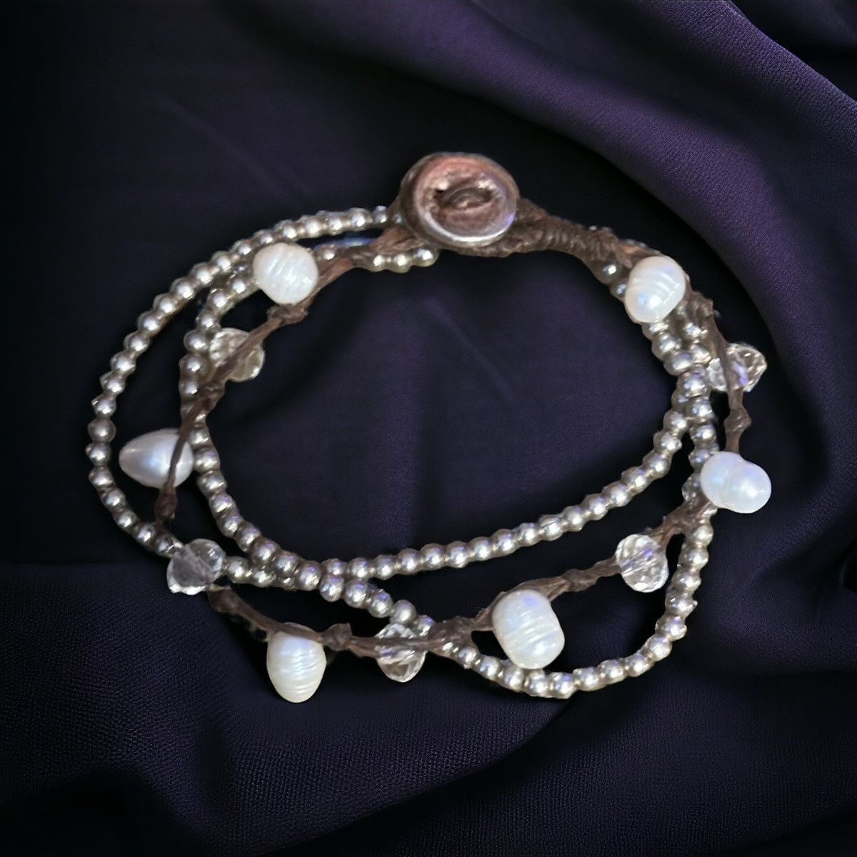 Other Multi strand freshwater pearl bracelet Size ONE SIZE - 1 Thumbnail