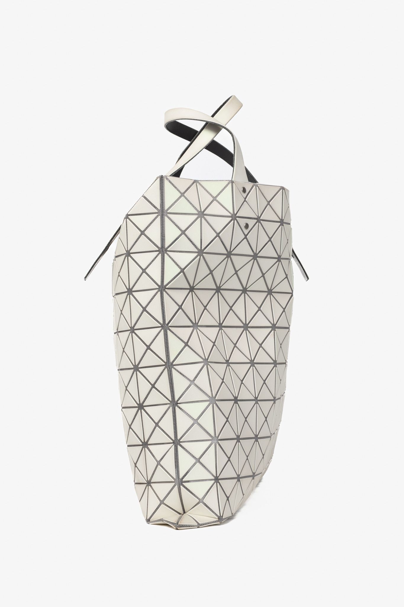 Issey Miyake Bao Bao Bao Bao Issey Miyake White Iridescent Geometric Tote Size ONE SIZE - 3 Thumbnail