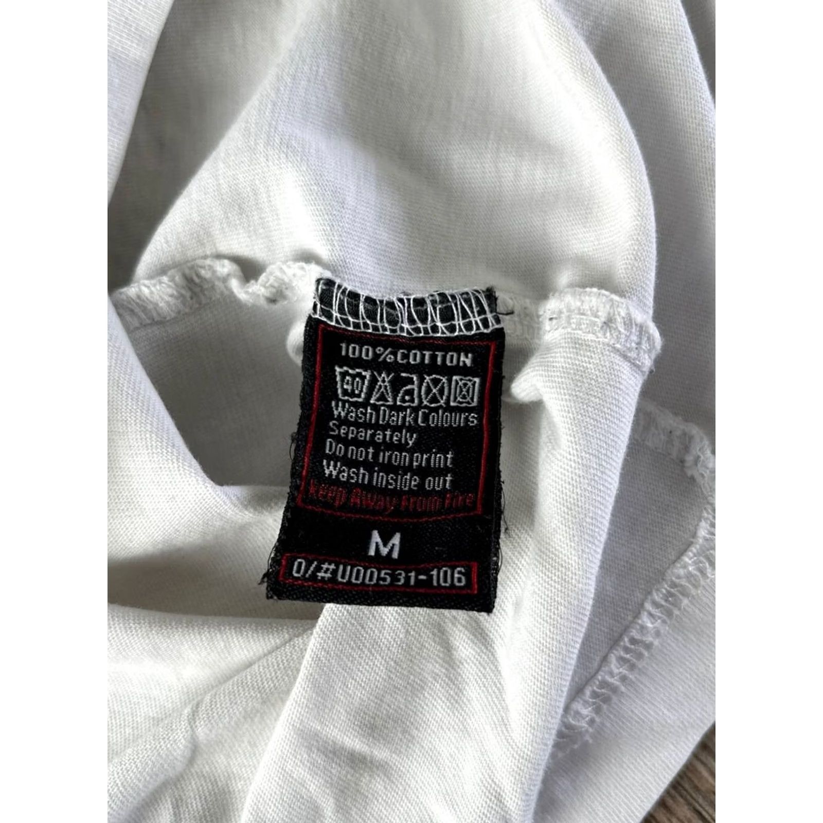 Tapout Tapout Mens Graphic T-Shirt M White Cotton Crew Neck Short Sleeve Shirt Mens Tapout Shirt White Graphic Print All Seasons Modern Classic Size US M / EU 48-50 / 2 - 7 Thumbnail
