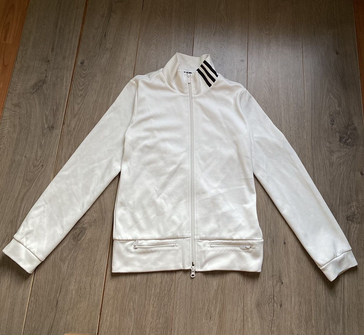 Y-3 FW24 Adidas Front Logo Zip Up Hoodie