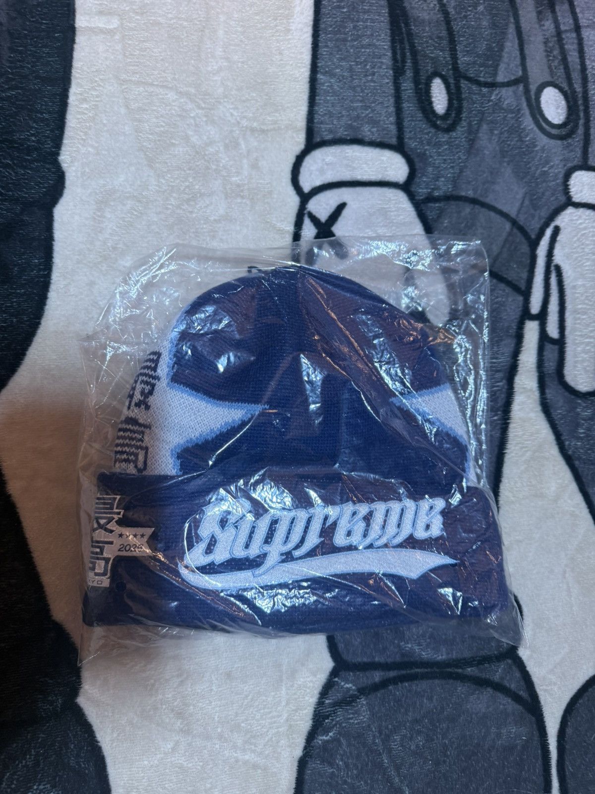 New Era × Supreme Supreme New Era Stars Beanie Size ONE SIZE - 12 Thumbnail