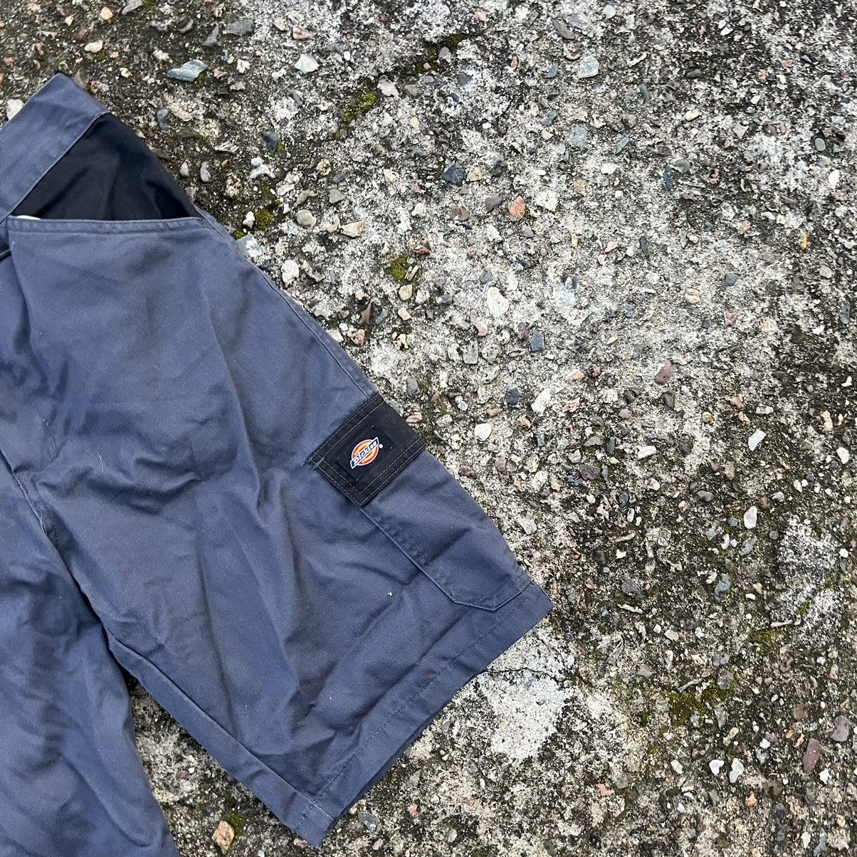 Dickies × Vintage 🔥 Vintage Dickies Big Logo Rap Denim Baggy Shorts Size US 30 / EU 46 - 4 Thumbnail