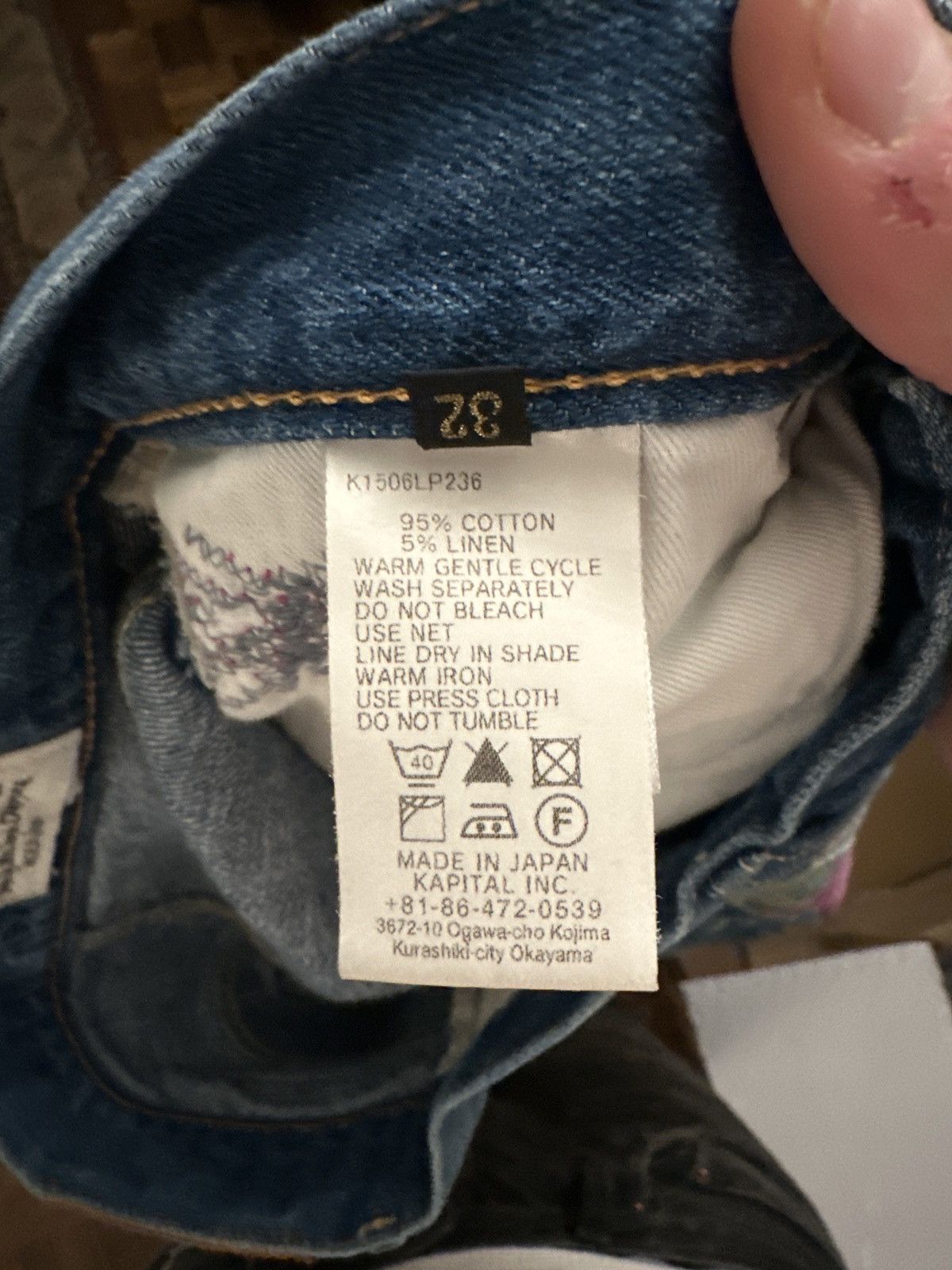 Kapital Kapital Kountry Psychedelic Oakabilly Patchwork Flared Denim Size US 30 / EU 46 - 6 Thumbnail