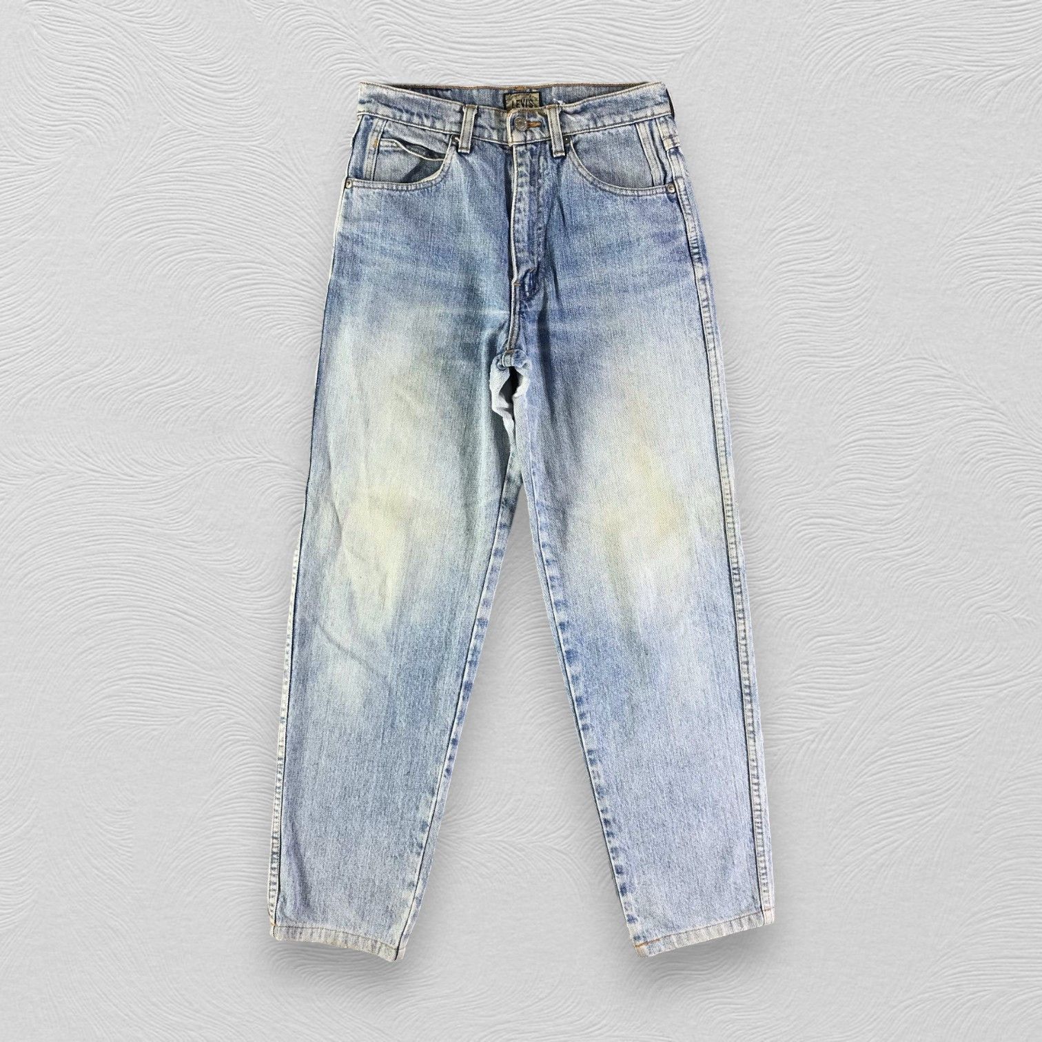 image of 90's Levis 575 Jeans Faded Blue Denim, Men's (Size 27)