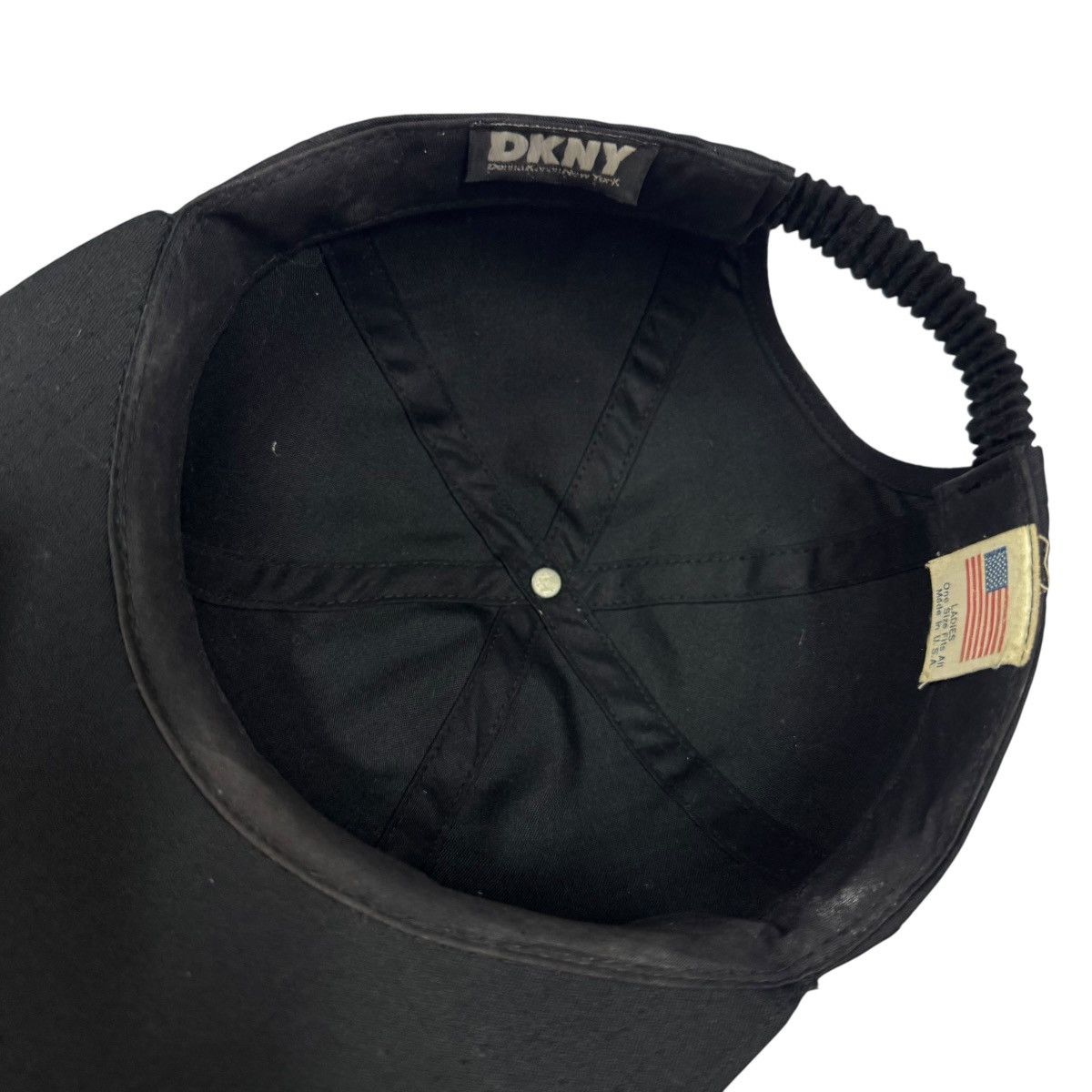 DKNY Vtg🔥90’s OG Logo DKNY New york 6 Panel Caps Size ONE SIZE - 8 Thumbnail