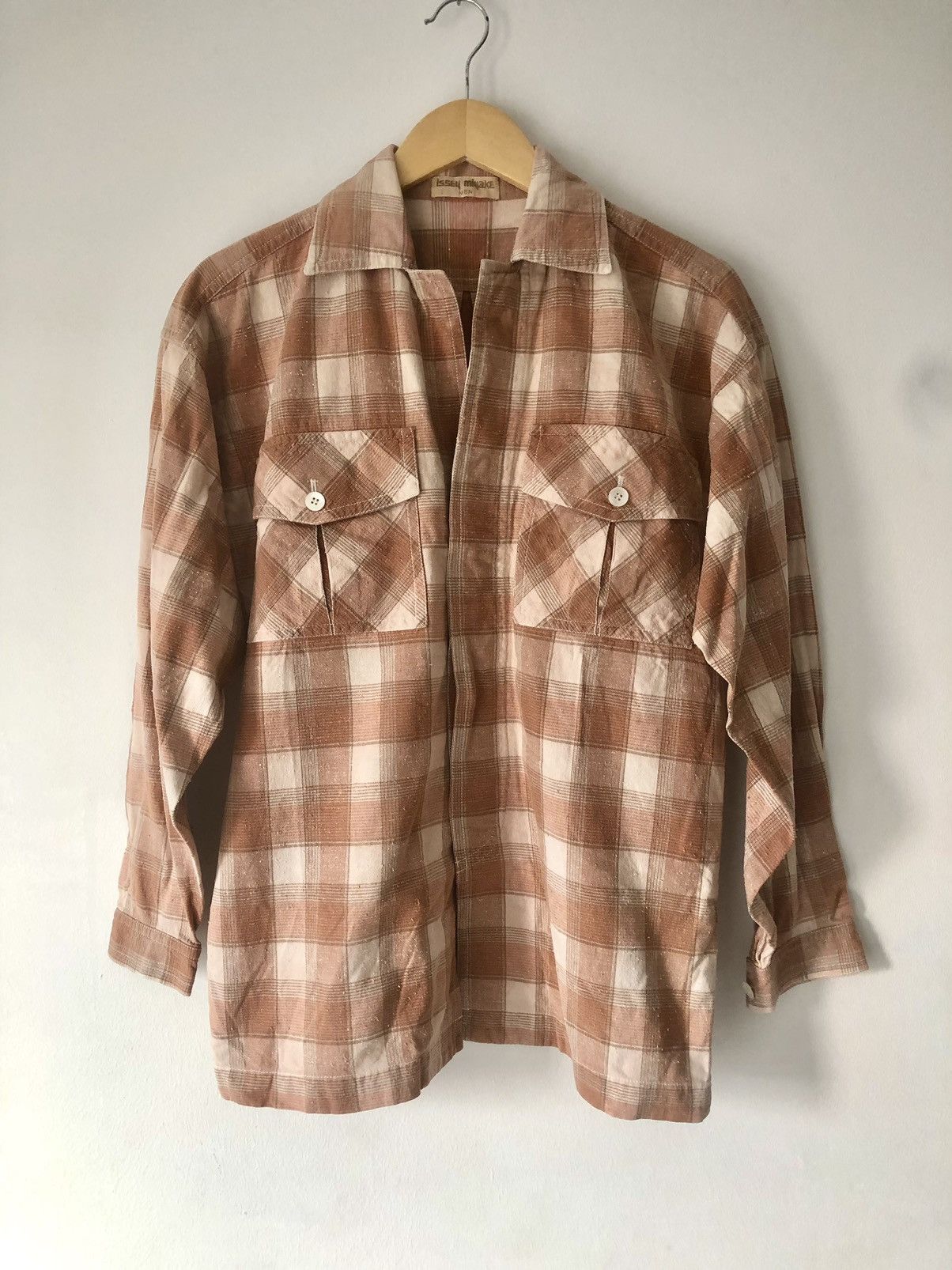 Issey Miyake × Pleats Please Issey Miyake Vintage flannel Size US M / EU 48-50 / 2 - 1 Thumbnail