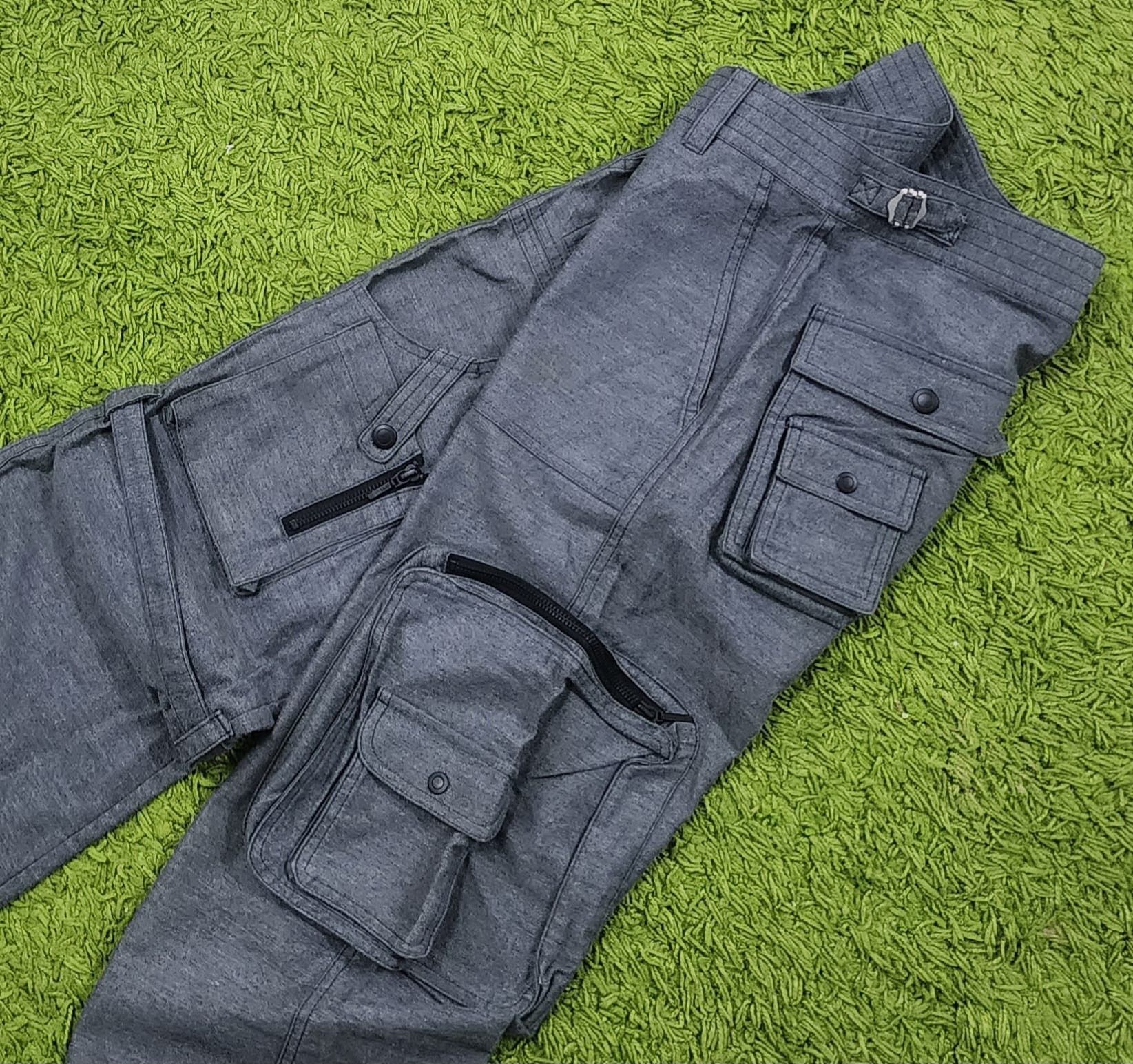 Morgan Homme CP335 MORGAN Seditionaries Multipockets Tactical Pant Size US 29 - 7 Thumbnail