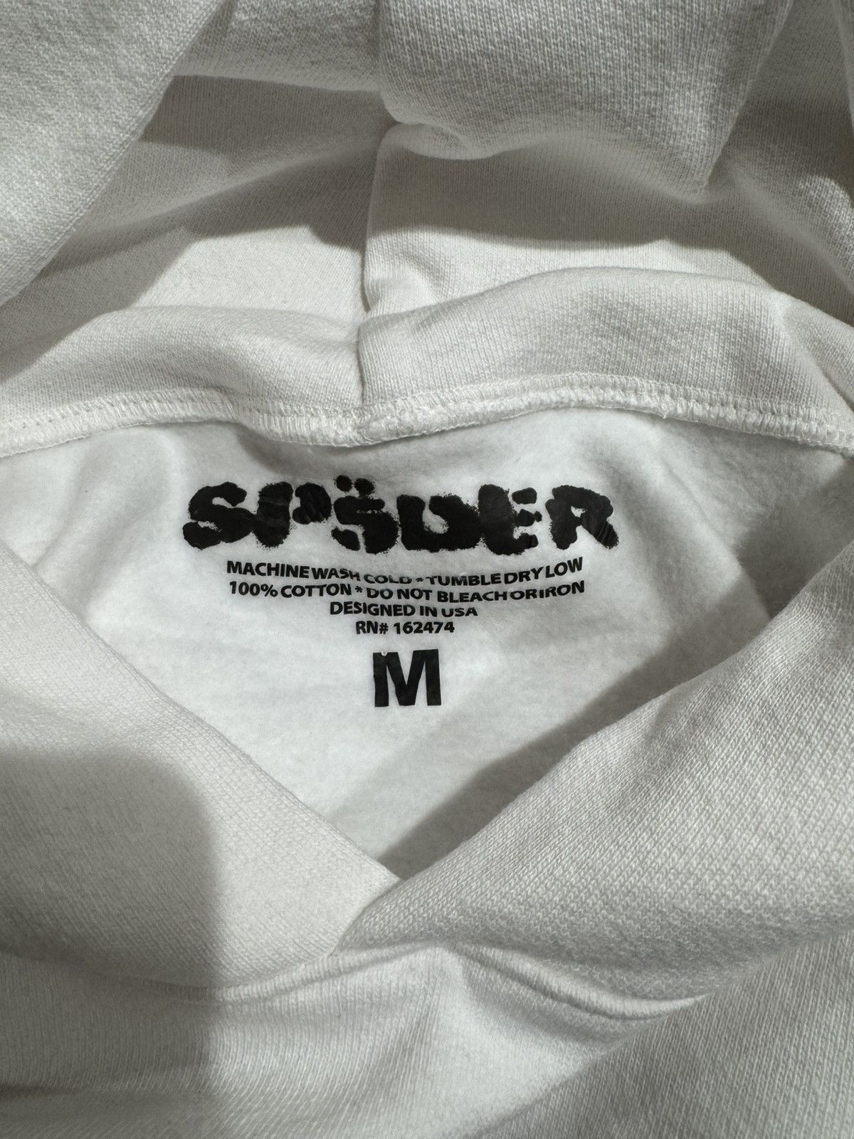 Sp5der Sp5der OG Rhinestone Logo Hoodie Size US M / EU 48-50 / 2 - 2 Thumbnail