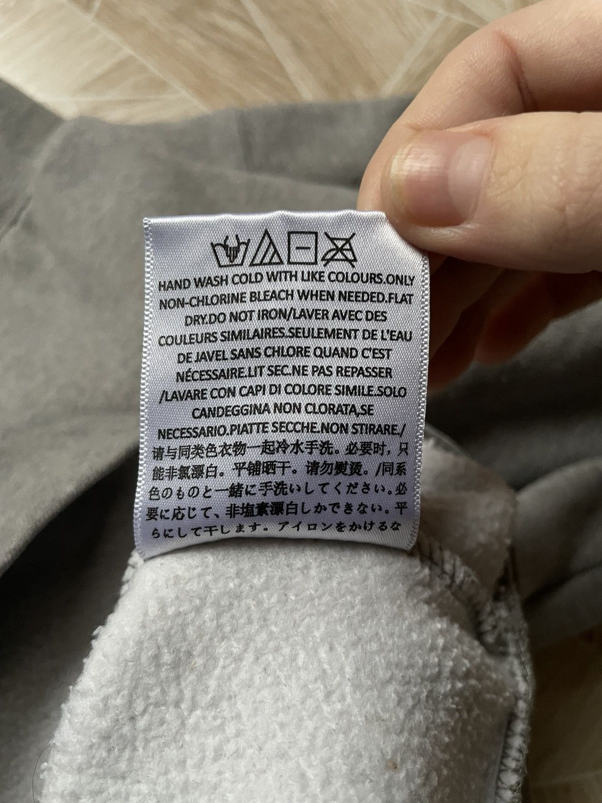 Essentials × Fear of God Designer Streetwear Y2K Rap Fear Of God ESSENTIALS Big Logo Size US M / EU 48-50 / 2 - 11 Thumbnail