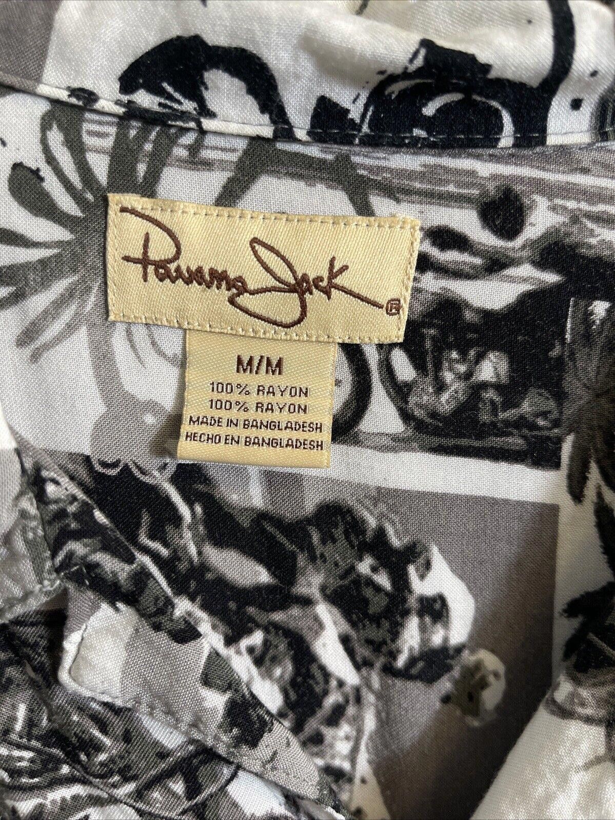 Panama Jack Mens Panama Jack Button Up Hawaiian Shirt Motorcycle Print Size US M / EU 48-50 / 2 - 3 Thumbnail