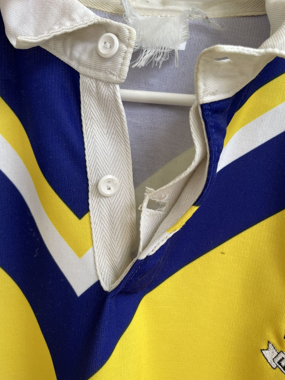 Vintage Leeds Rhinos RLFC 1990 1991 Umbro Rugby Jersey Shirt Size US M / EU 48-50 / 2 - 15 Thumbnail