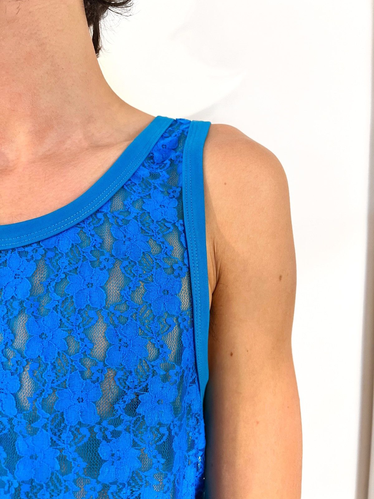 Maiden Name Blue David Tank Top Size US L / EU 52-54 / 3 - 6 Thumbnail