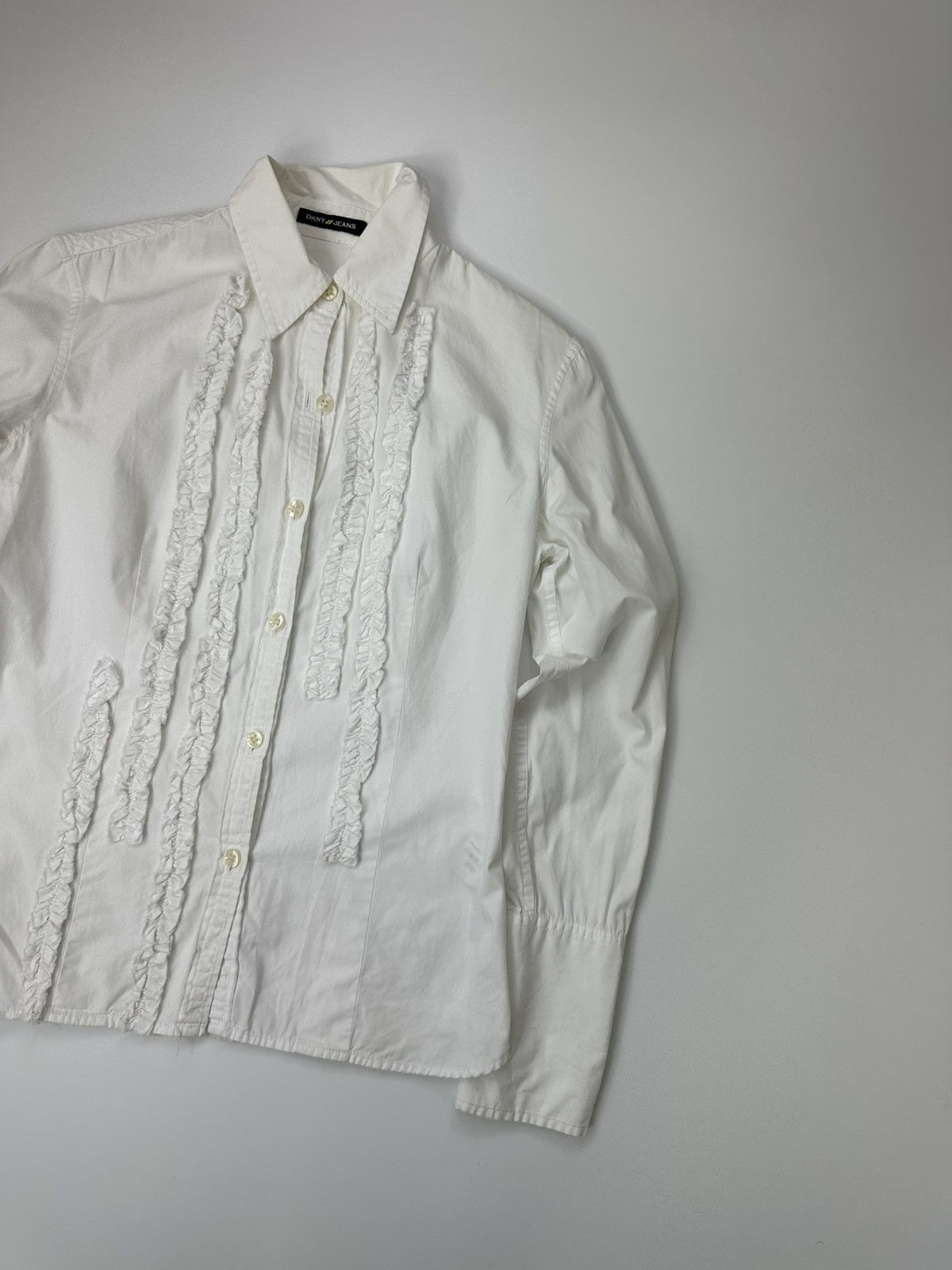 DKNY DKNY Dress Shirt White Size M / US 6-8 / IT 42-44 - 4 Thumbnail