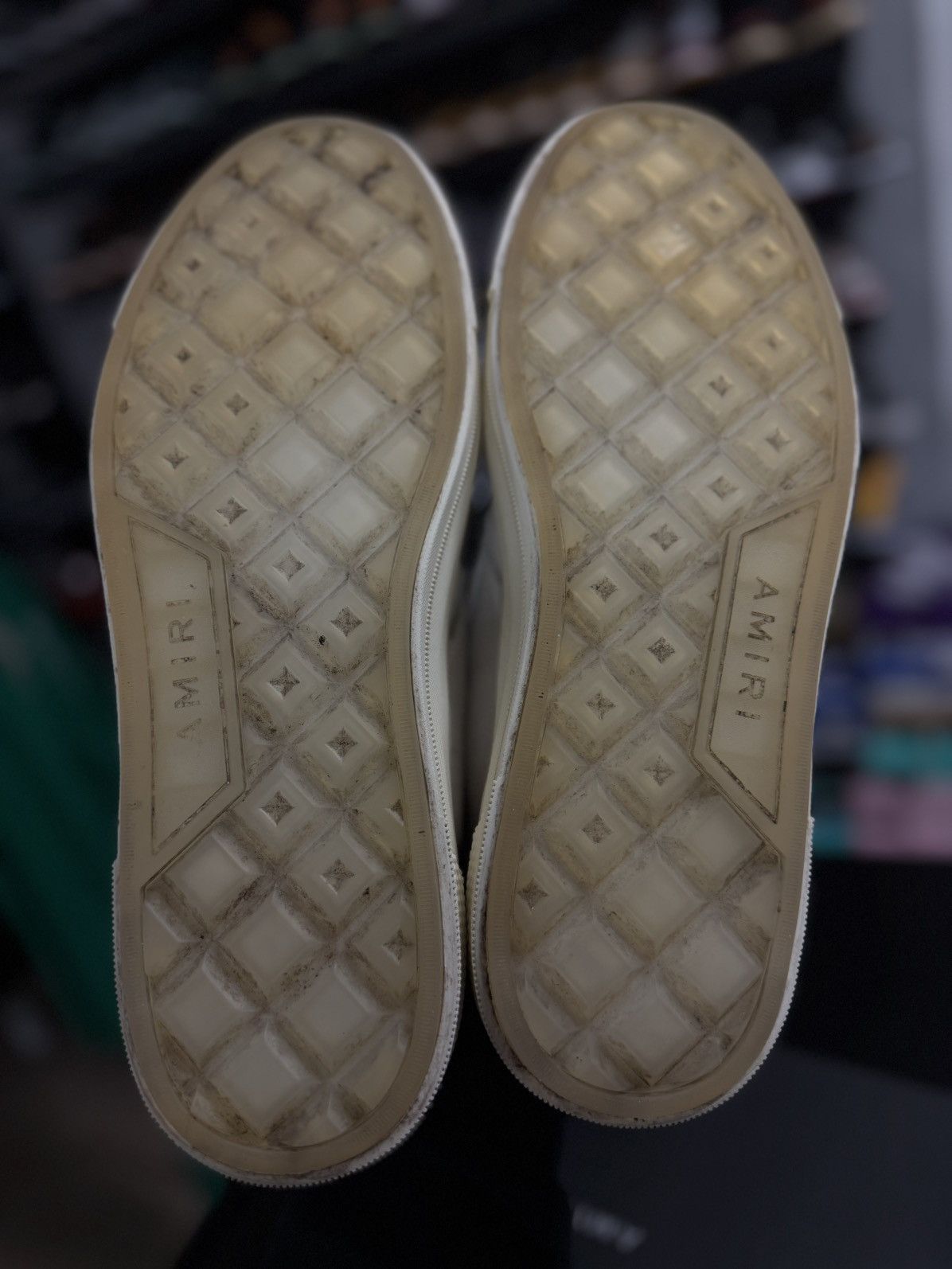 Amiri Bone Amiri Low Top Sneakers Size 46EU/13US W BOX Size US 13 / EU 46 - 14 Thumbnail
