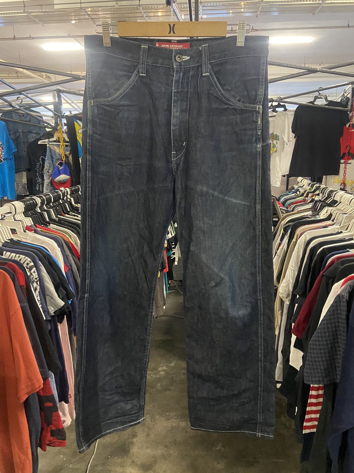 Comme des Garcons Levis x Junya Watanabe Comme des Garcons double pocket pants Size US 33 - 2 Thumbnail