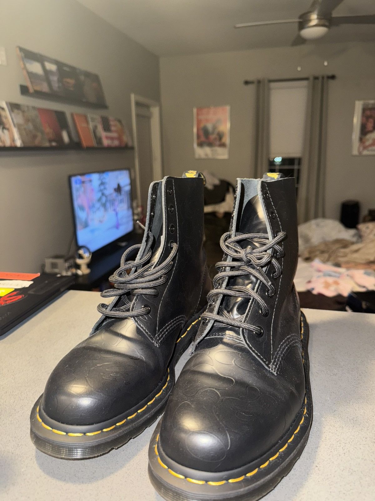 Bape × Dr. Martens Bape x Dr. Martens 1460 Pascal Boots Size US 11 / EU 44 - 2 Thumbnail
