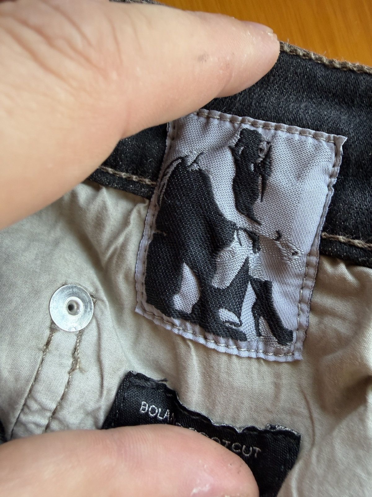 Rick Owens Mineral Pearl Bolan Bootcut
