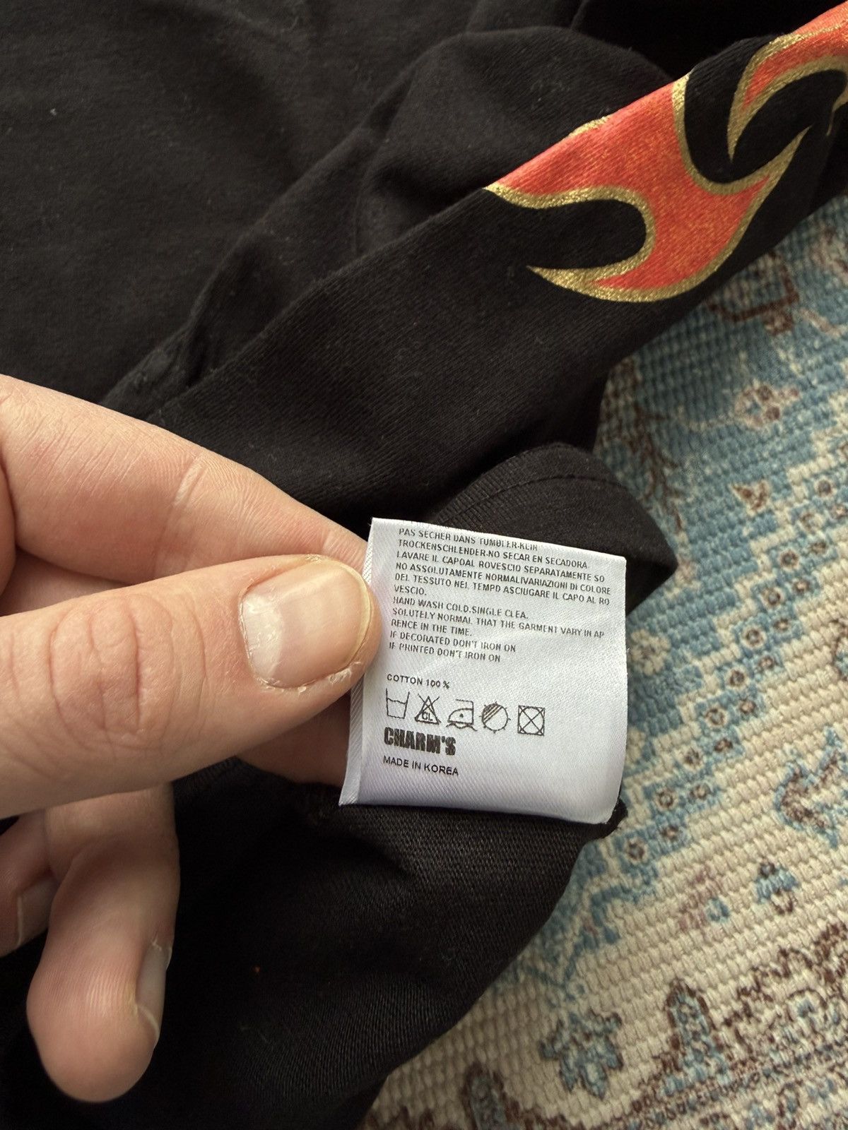 Kappa Rare Kappa x Charm’s Flame Long Sleeve Size US L / EU 52-54 / 3 - 8 Thumbnail