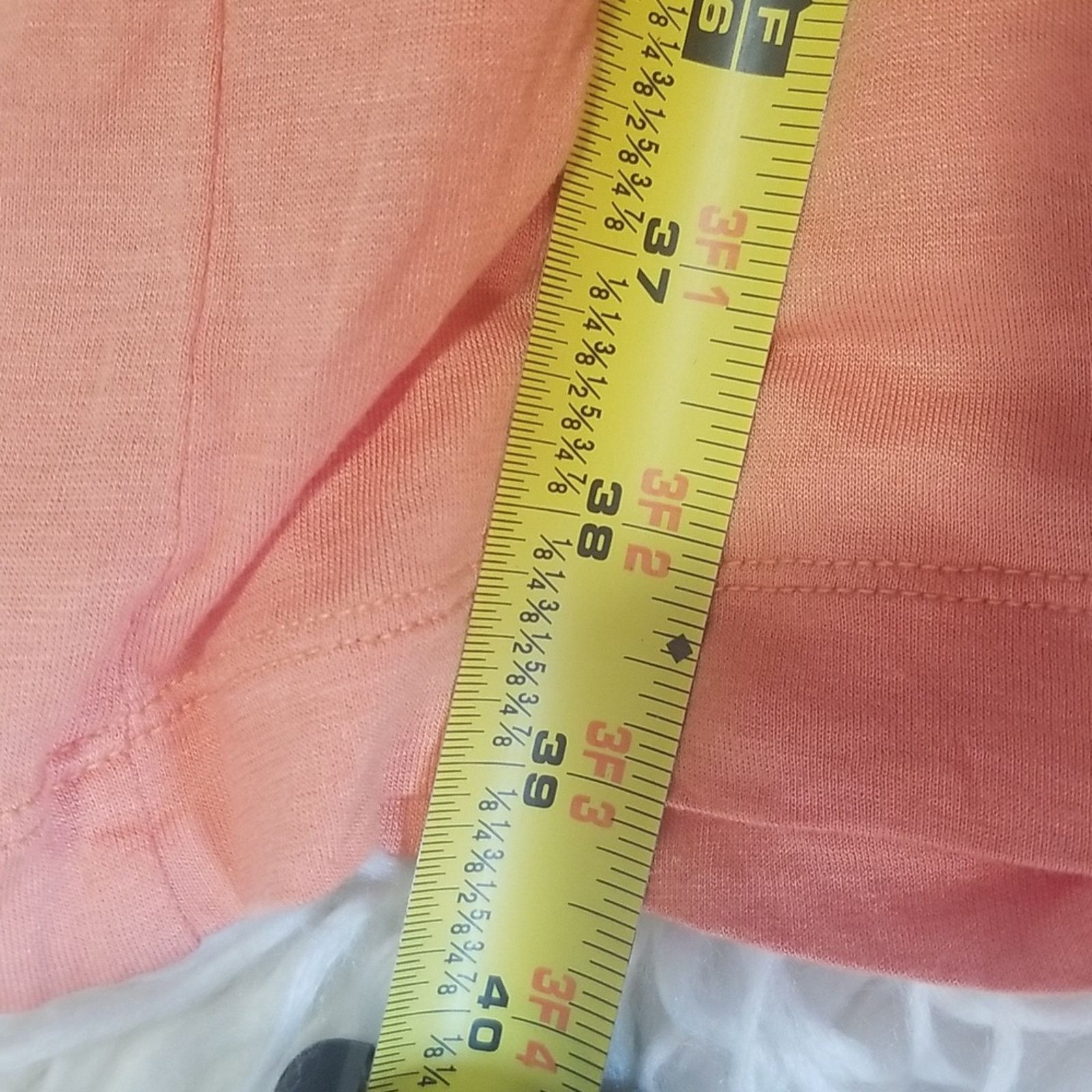 Ann Taylor Ann Taylor Petite Orange Coral Tie Waist Sheath Midi Dress Size M / US 6-8 / IT 42-44 - 7 Thumbnail