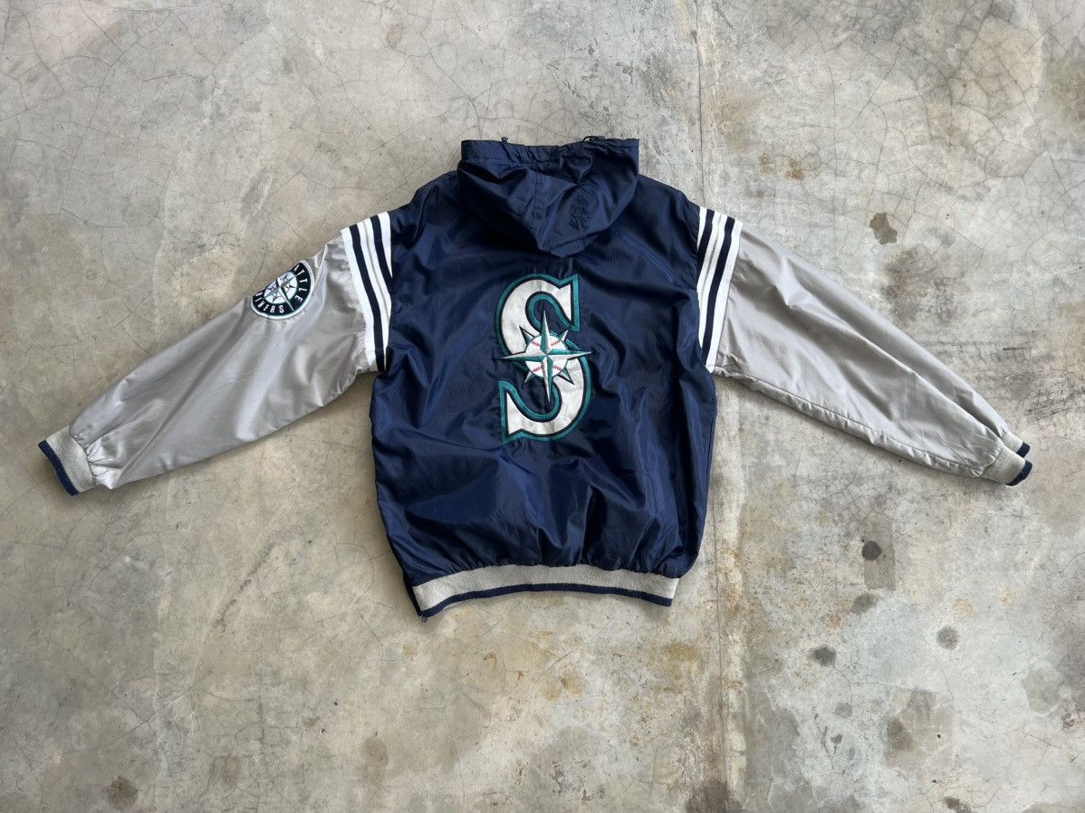 MLB VINTAGE SEATTLE MARINERS MLB LIGHTWEIGHT WINDBREAKER JACKET Size US XL / EU 56 / 4 - 10 Thumbnail